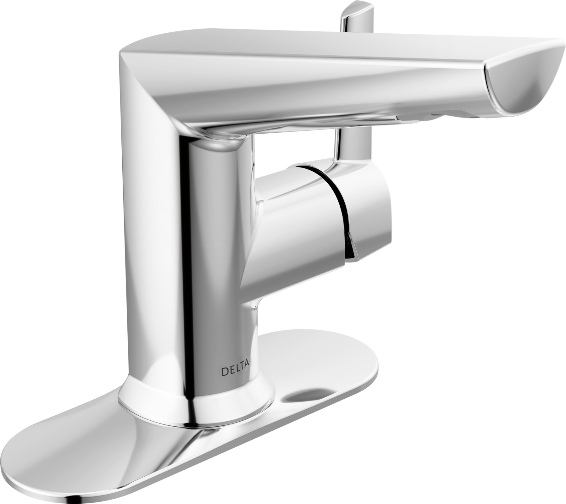 Single Handle Bathroom Faucet in Lumicoat® Chrome — thumbnail 3