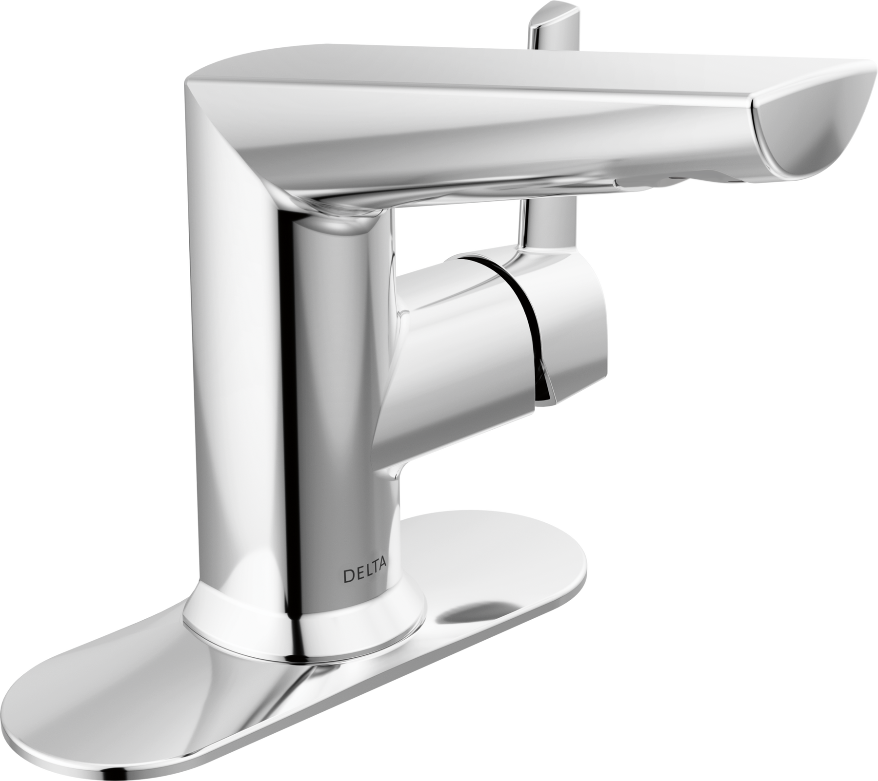 Single Handle Bathroom Faucet in Lumicoat® Chrome — thumbnail 3