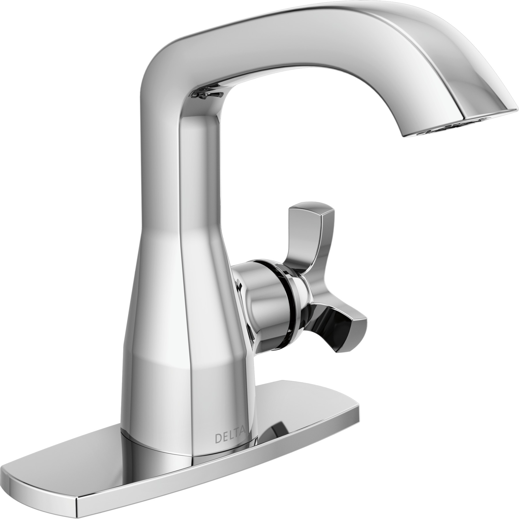 Single Handle Bathroom Faucet in Lumicoat® Chrome — thumbnail 2