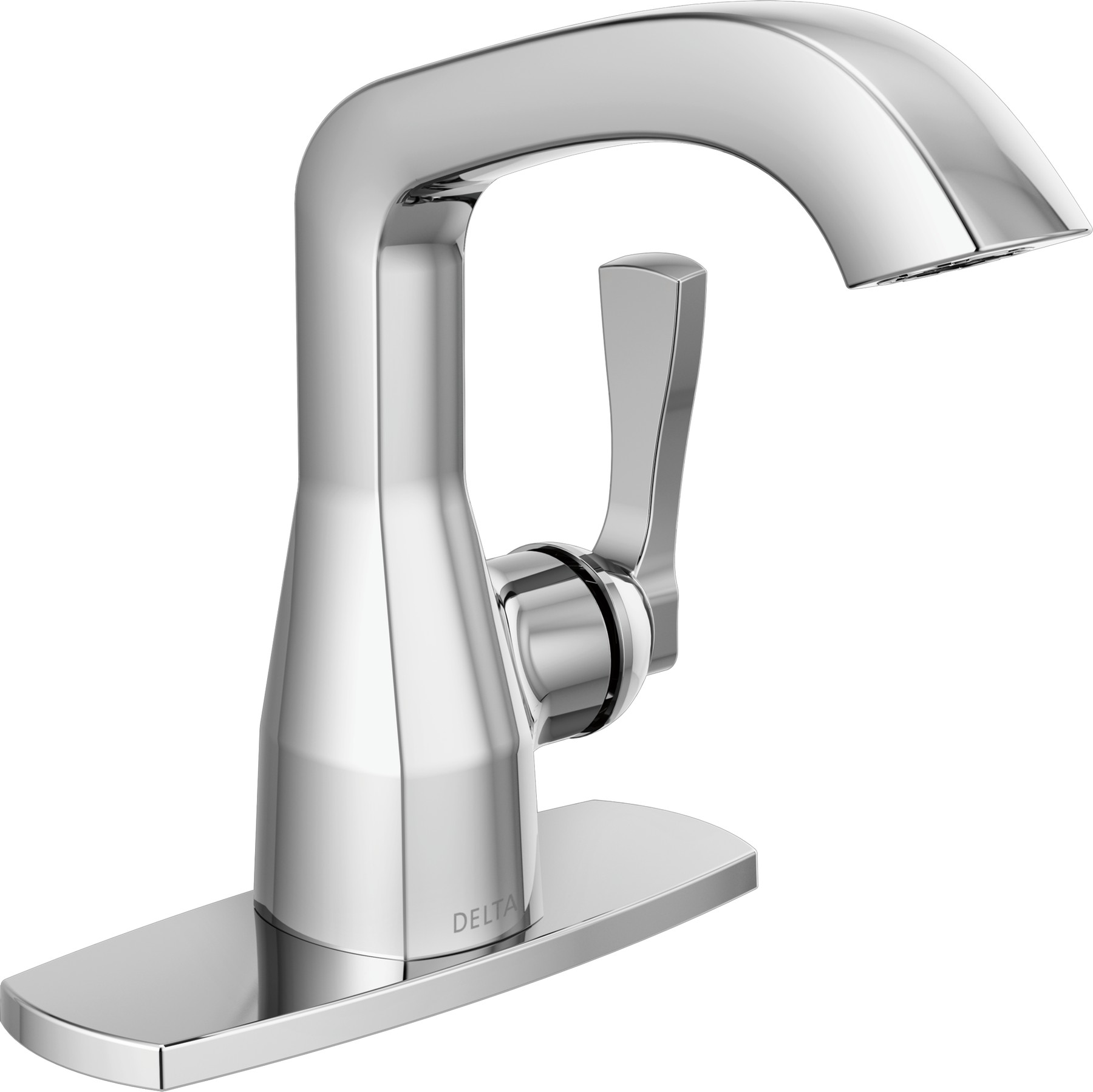 Single Handle Bathroom Faucet in Lumicoat® Chrome — thumbnail 2