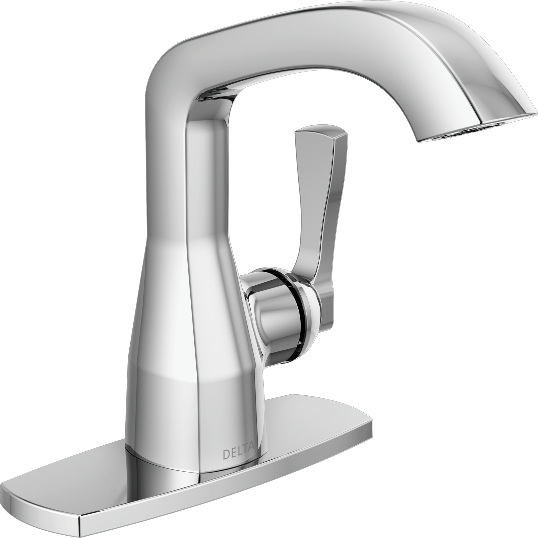 Single Handle Bathroom Faucet in Lumicoat® Chrome — thumbnail 2