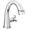 Single Handle Pull-Down Bathroom Faucet in Lumicoat® Chrome — thumbnail 3