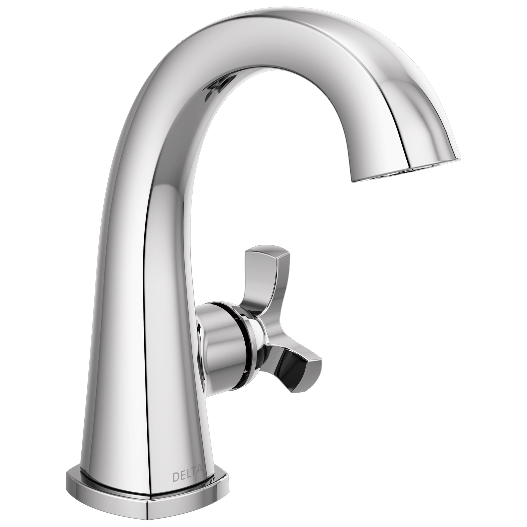 Single Handle Bathroom Faucet in Lumicoat® Chrome — image 1