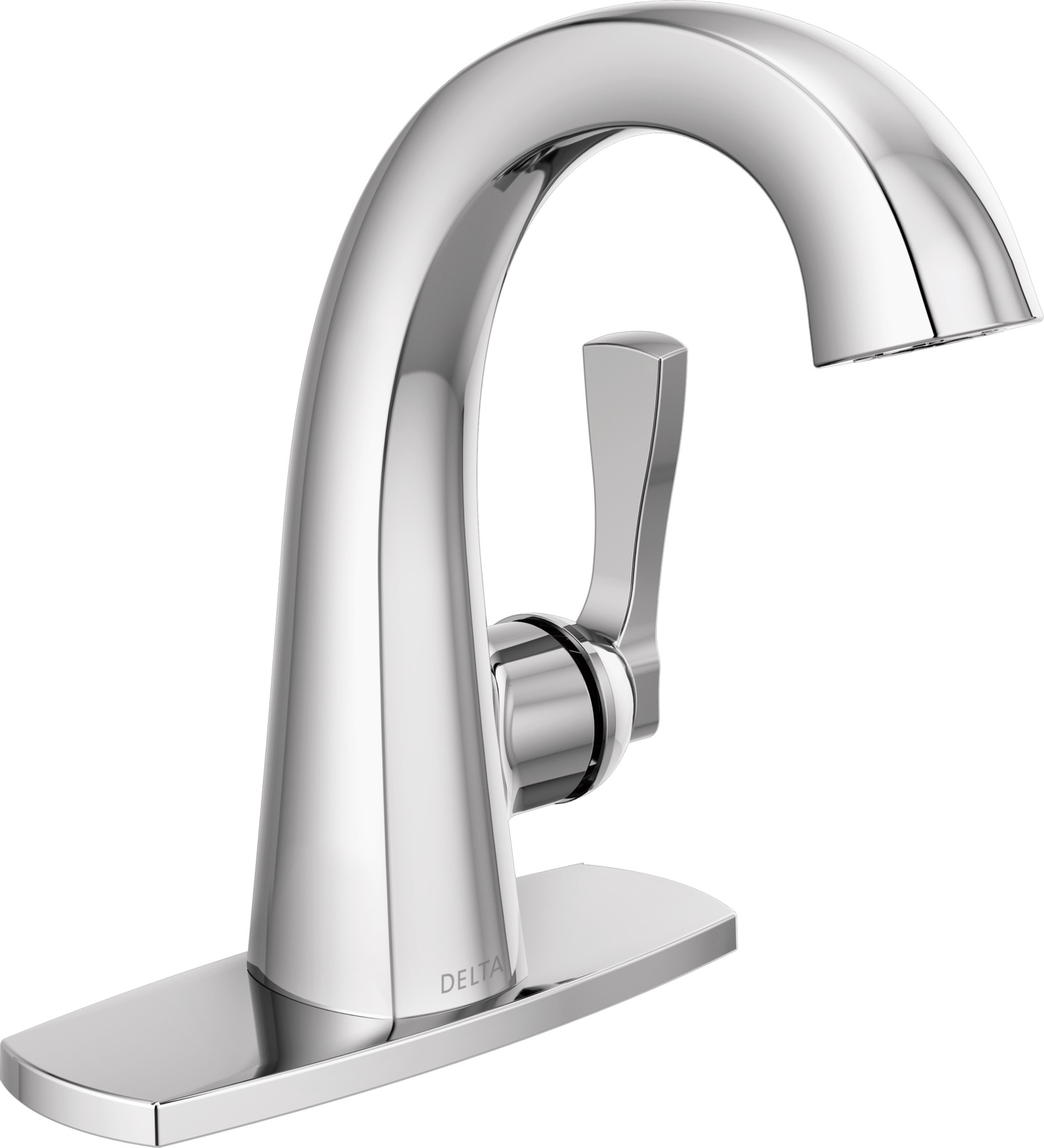 Single Handle Bathroom Faucet in Lumicoat® Chrome — thumbnail 2