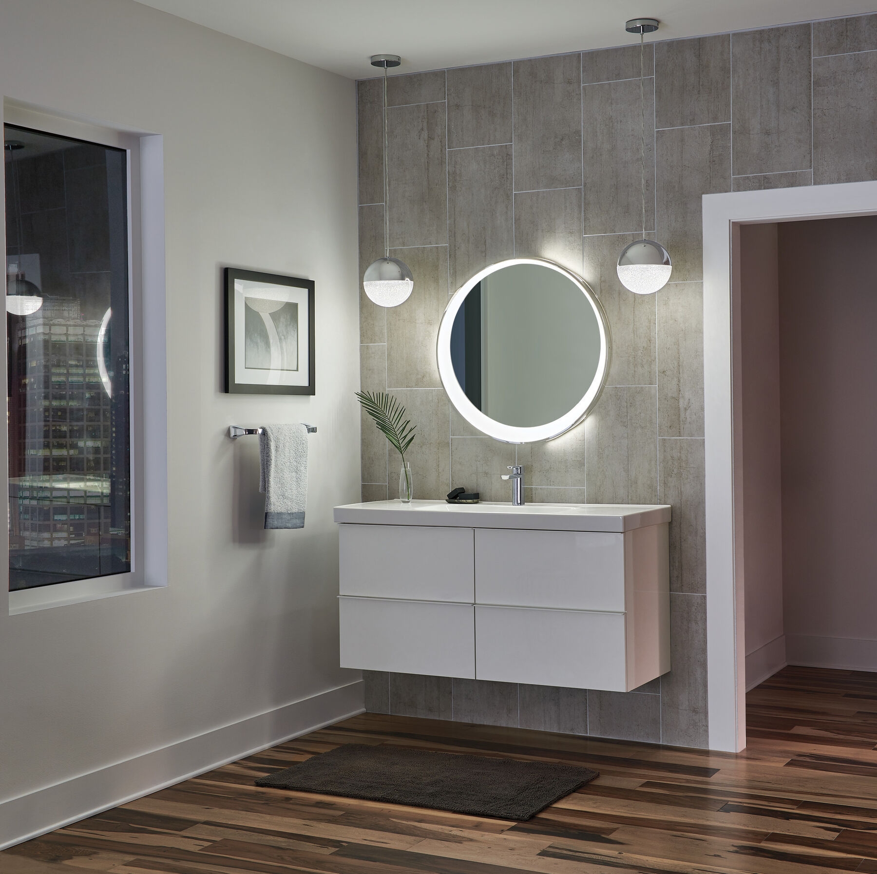 Single Handle Project-Pack Bathroom Faucet in Chrome — thumbnail 3