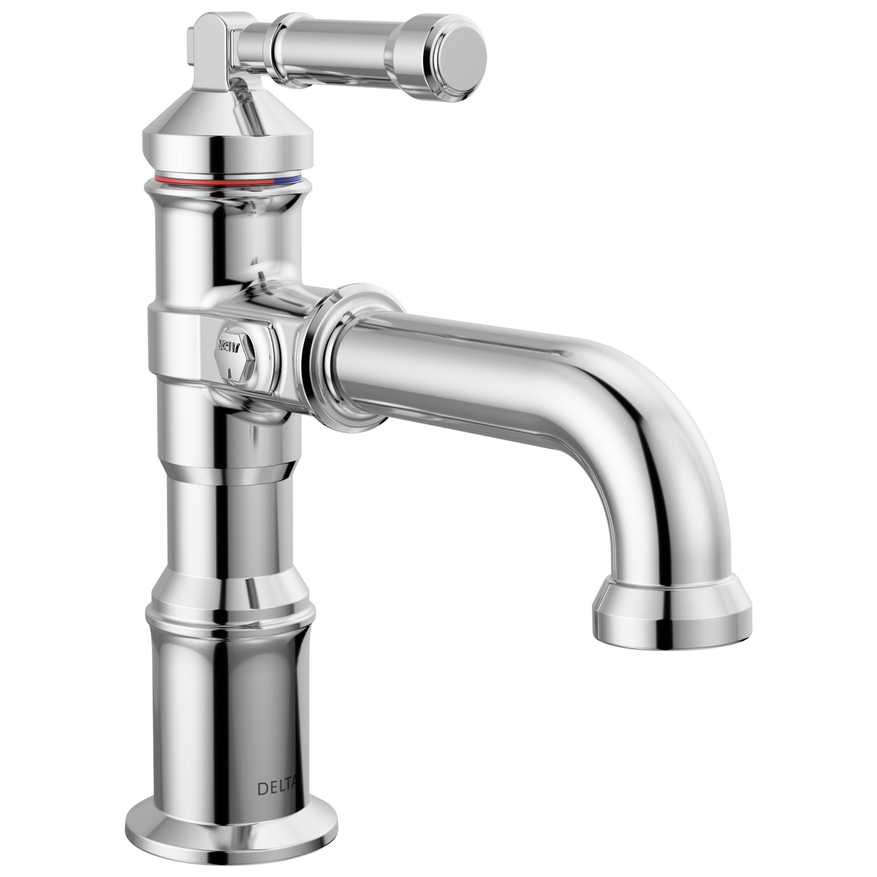 Single Handle Bathroom Faucet in Lumicoat® Chrome — image 1