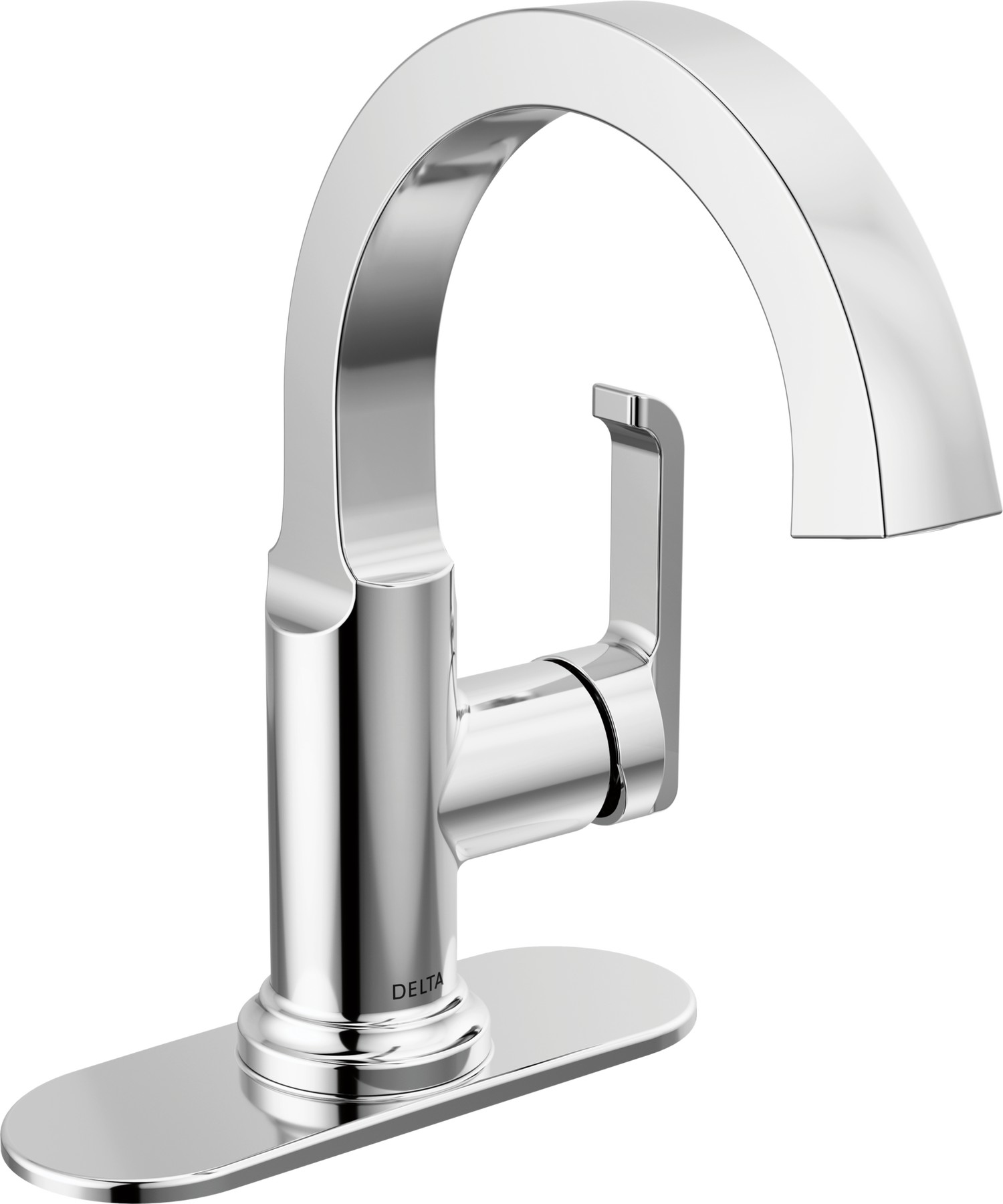 Single Handle Bathroom Faucet in Lumicoat® Chrome — thumbnail 2