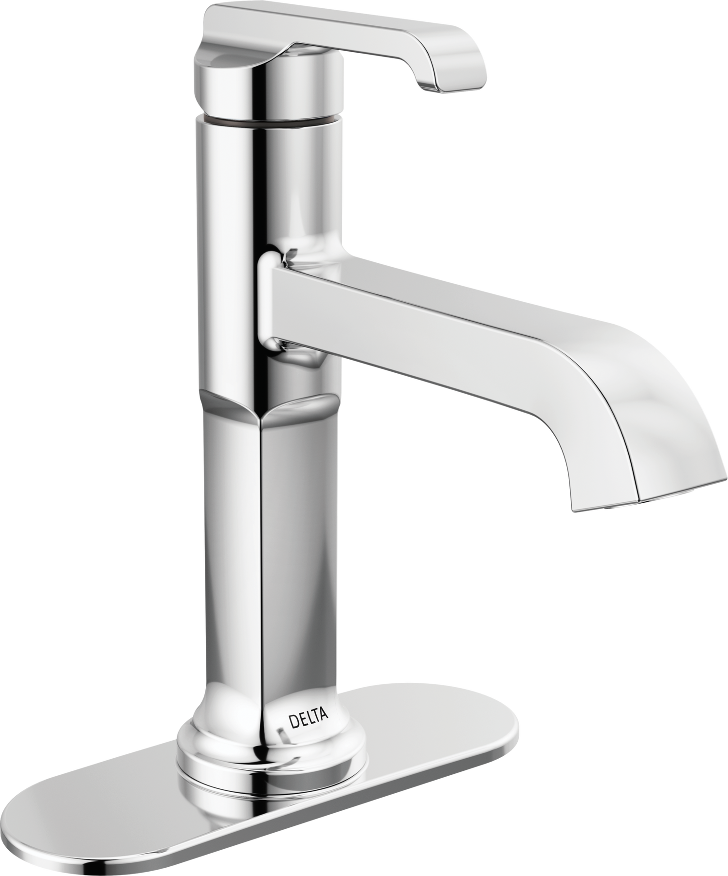 Single Handle Bathroom Faucet in Lumicoat® Chrome — thumbnail 3
