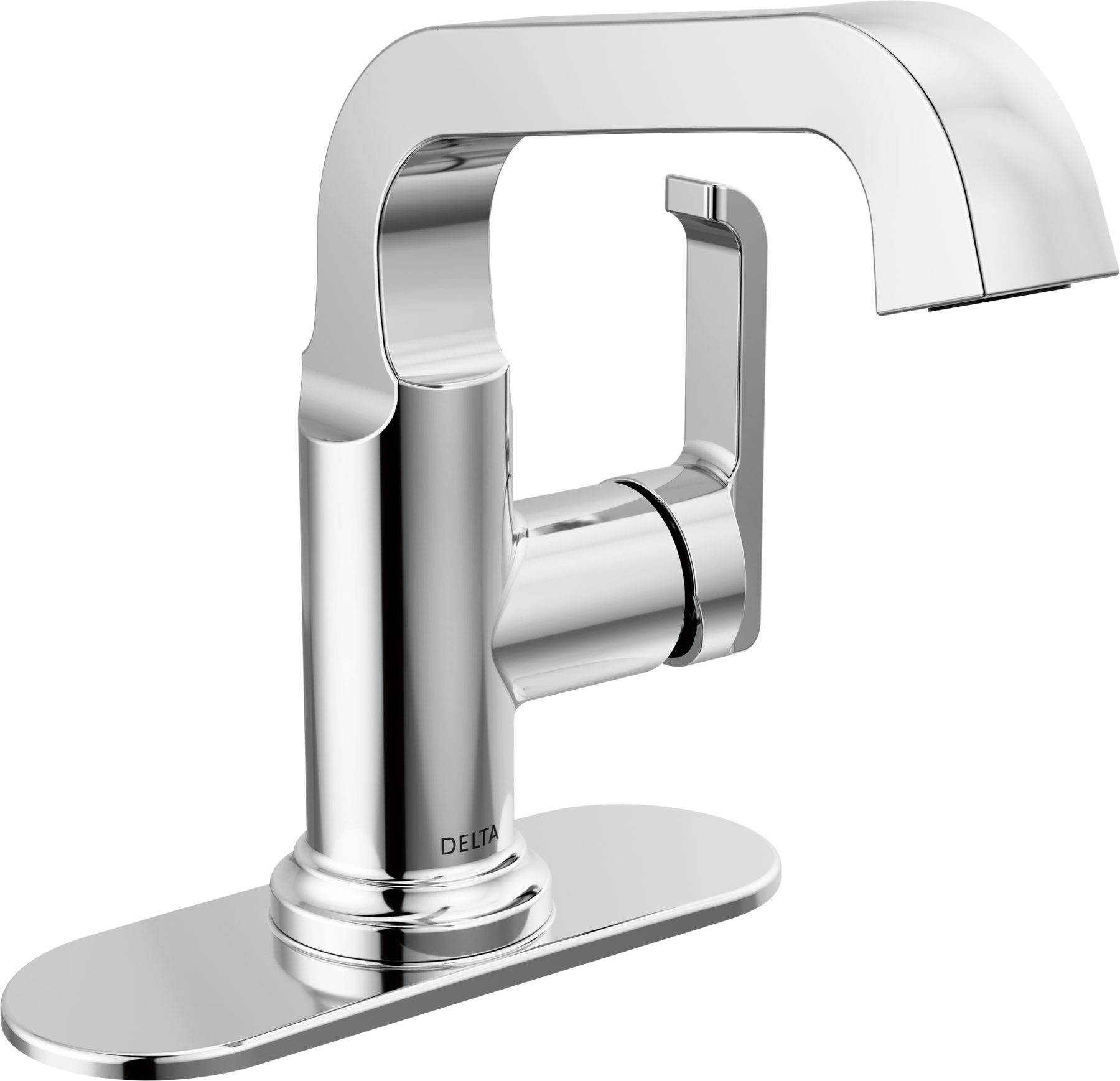 Single Handle Bathroom Faucet in Lumicoat® Chrome — thumbnail 2