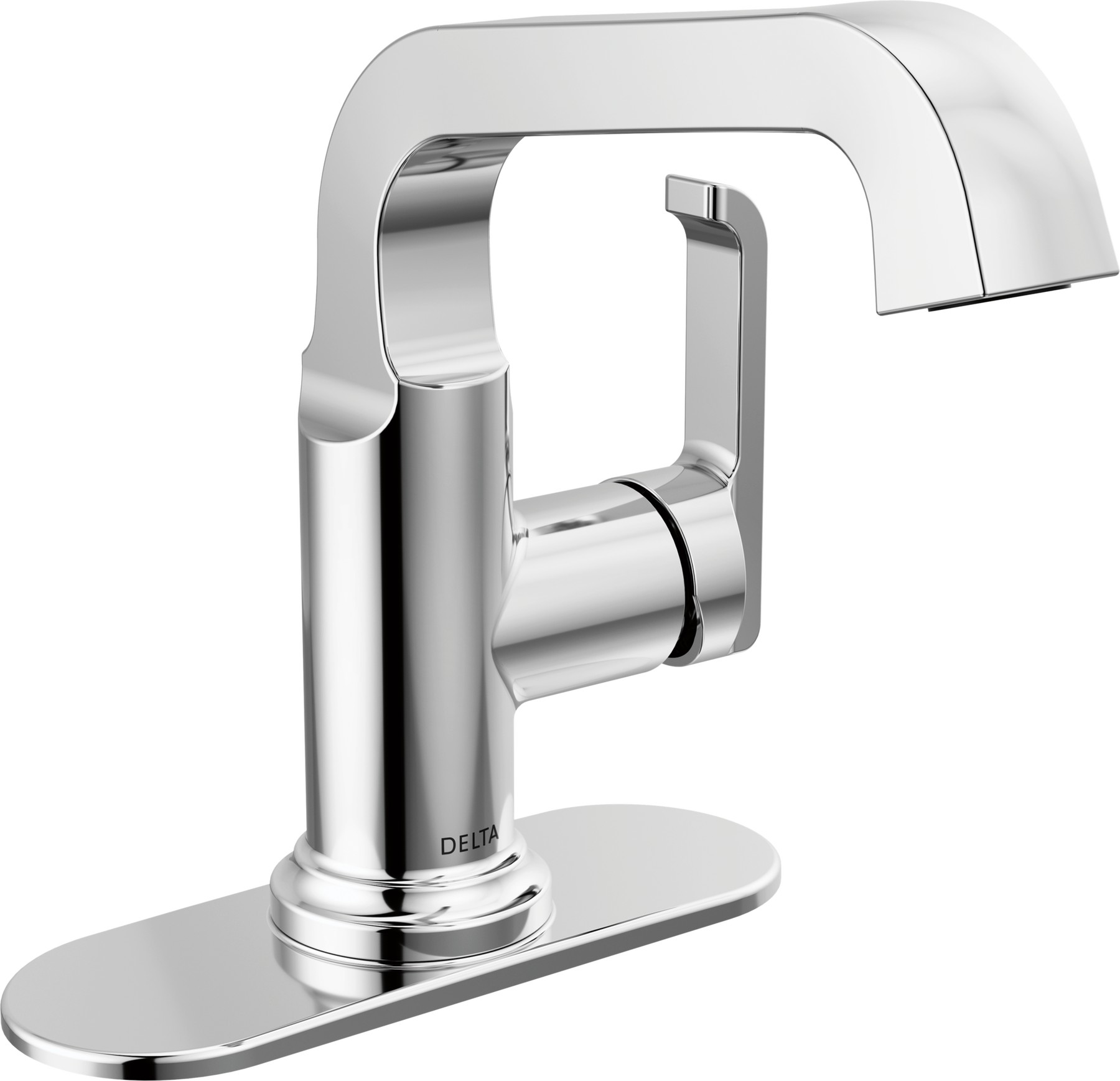 Single Handle Bathroom Faucet in Lumicoat® Chrome — thumbnail 2