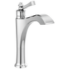 Single Handle Mid-Height Vessel Bathroom Faucet in Chrome — thumbnail 2