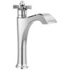 Single Handle Mid-Height Vessel Bathroom Faucet in Chrome — thumbnail 2