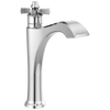 Single Handle Mid-Height Vessel Bathroom Faucet in Chrome — thumbnail 2