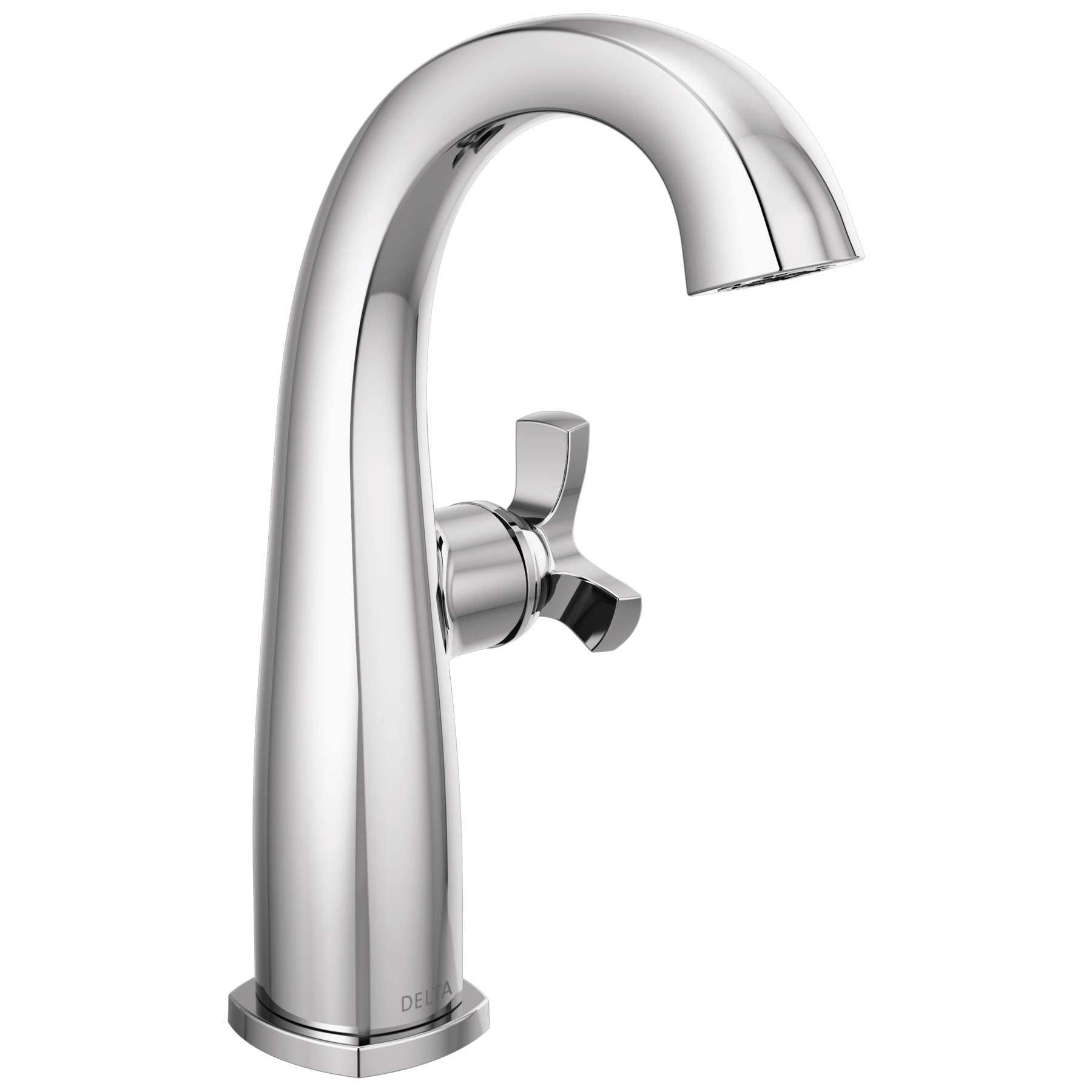Single Handle Mid-Height Bathroom Faucet in Lumicoat® Chrome — image 1