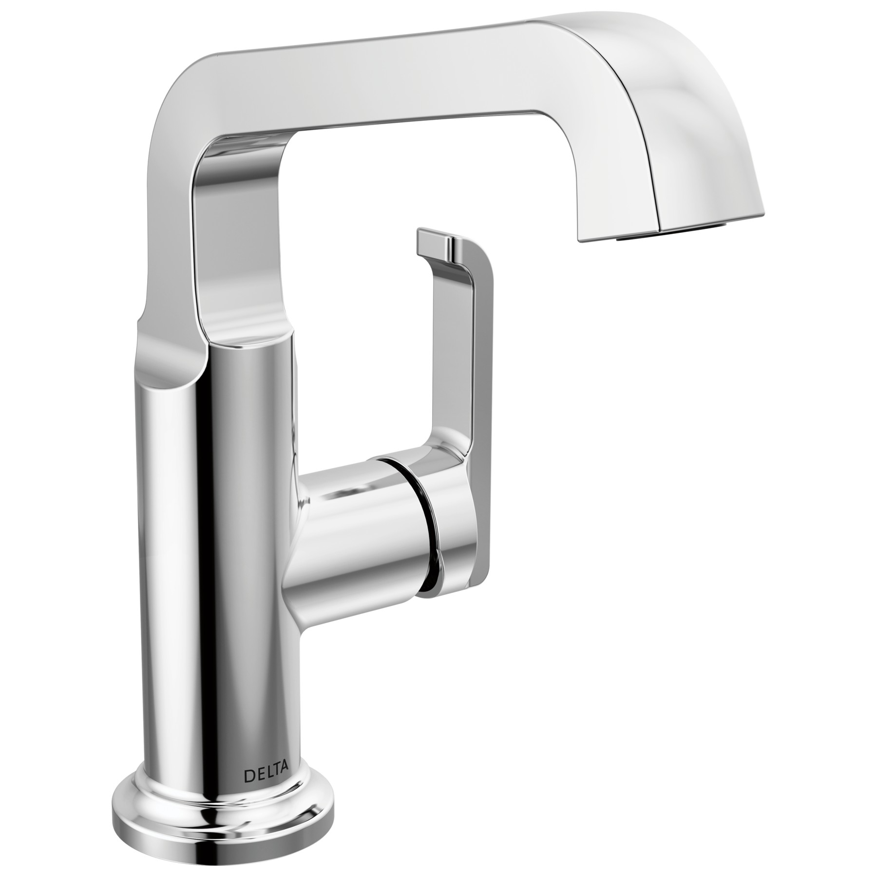 Single Handle Mid-Height Vessel Bathroom in Lumicoat® Chrome — image 1
