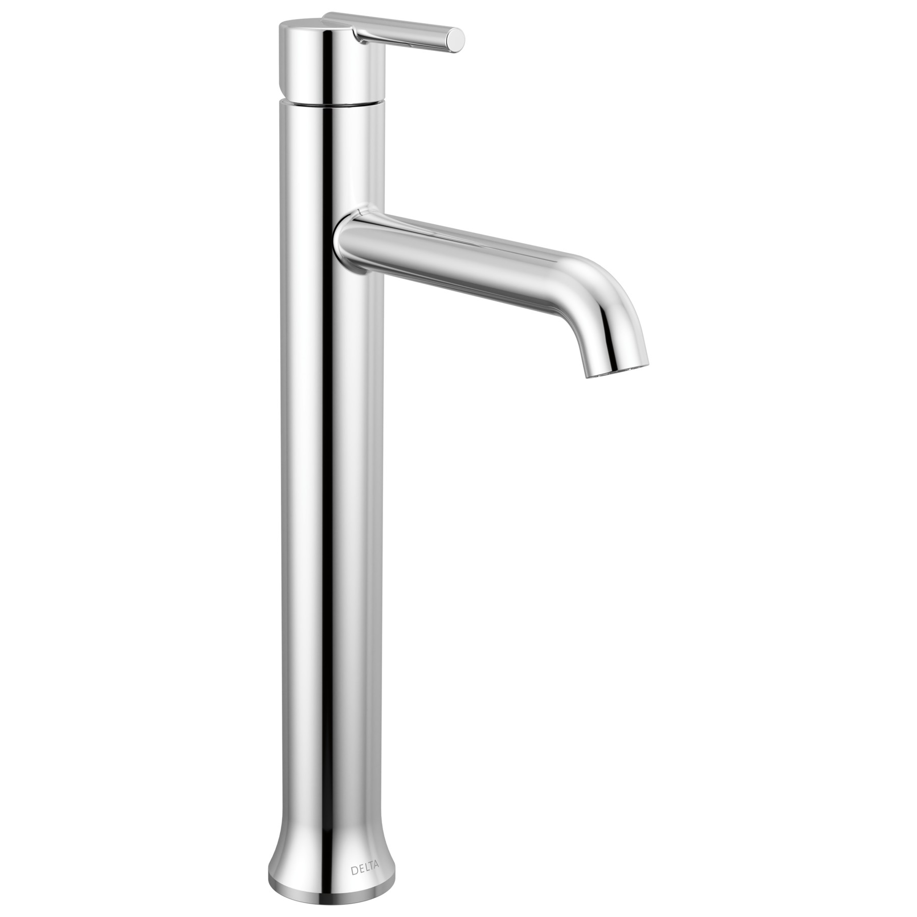 Single Handle Vessel Bathroom Faucet in Chrome