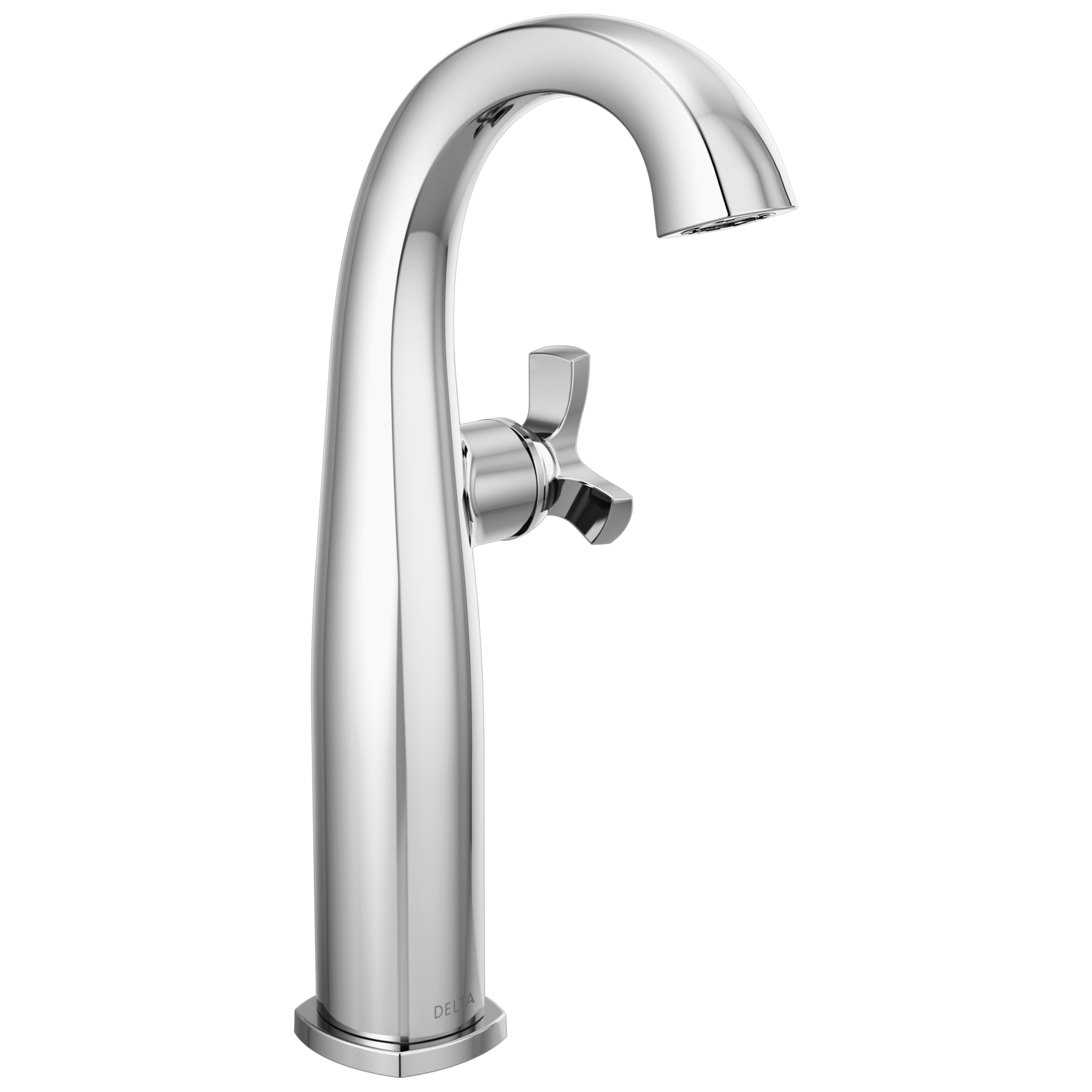 Single Handle Vessel Bathroom Faucet in Lumicoat® Chrome — thumbnail 2