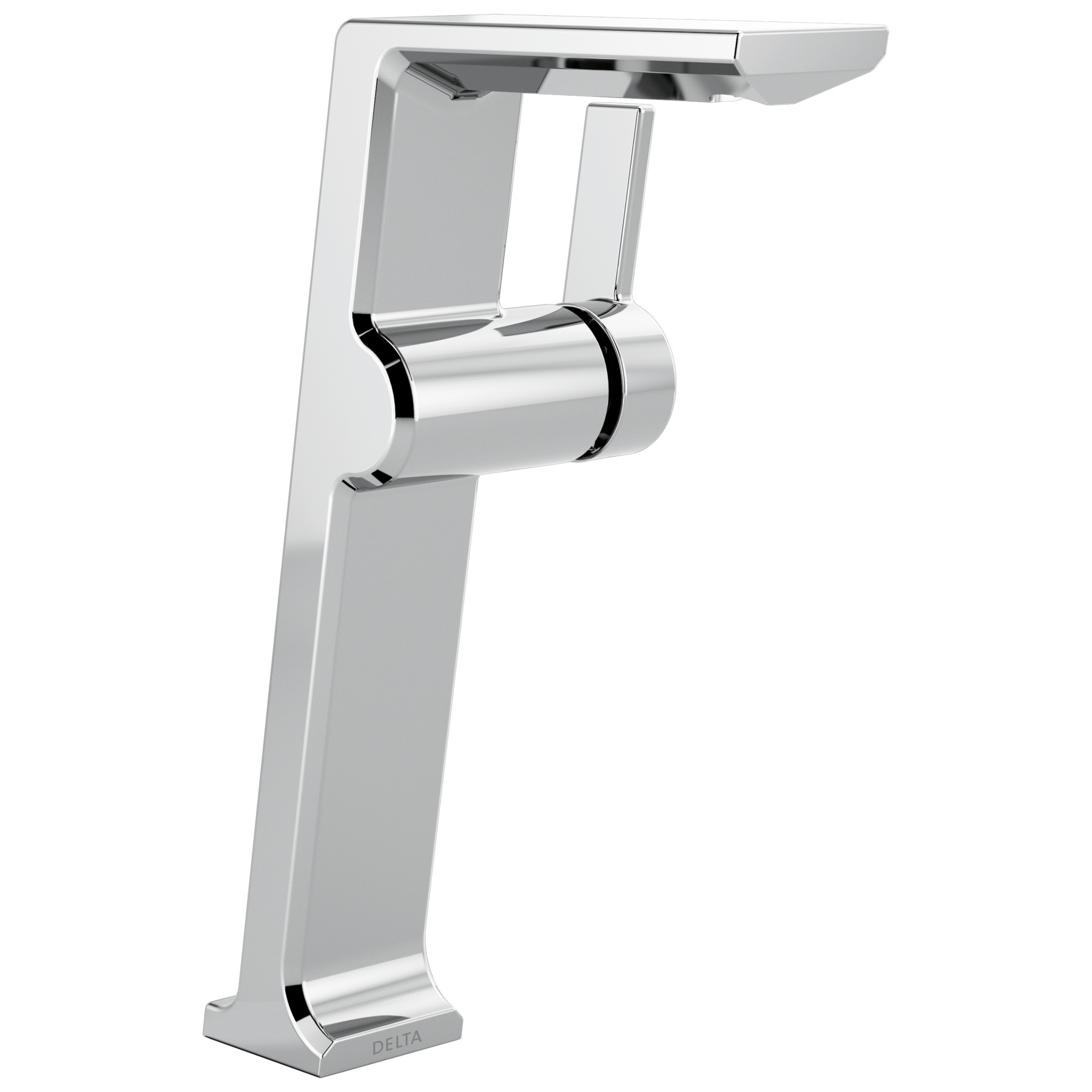 Single Handle Vessel Bathroom Faucet in Lumicoat® Chrome