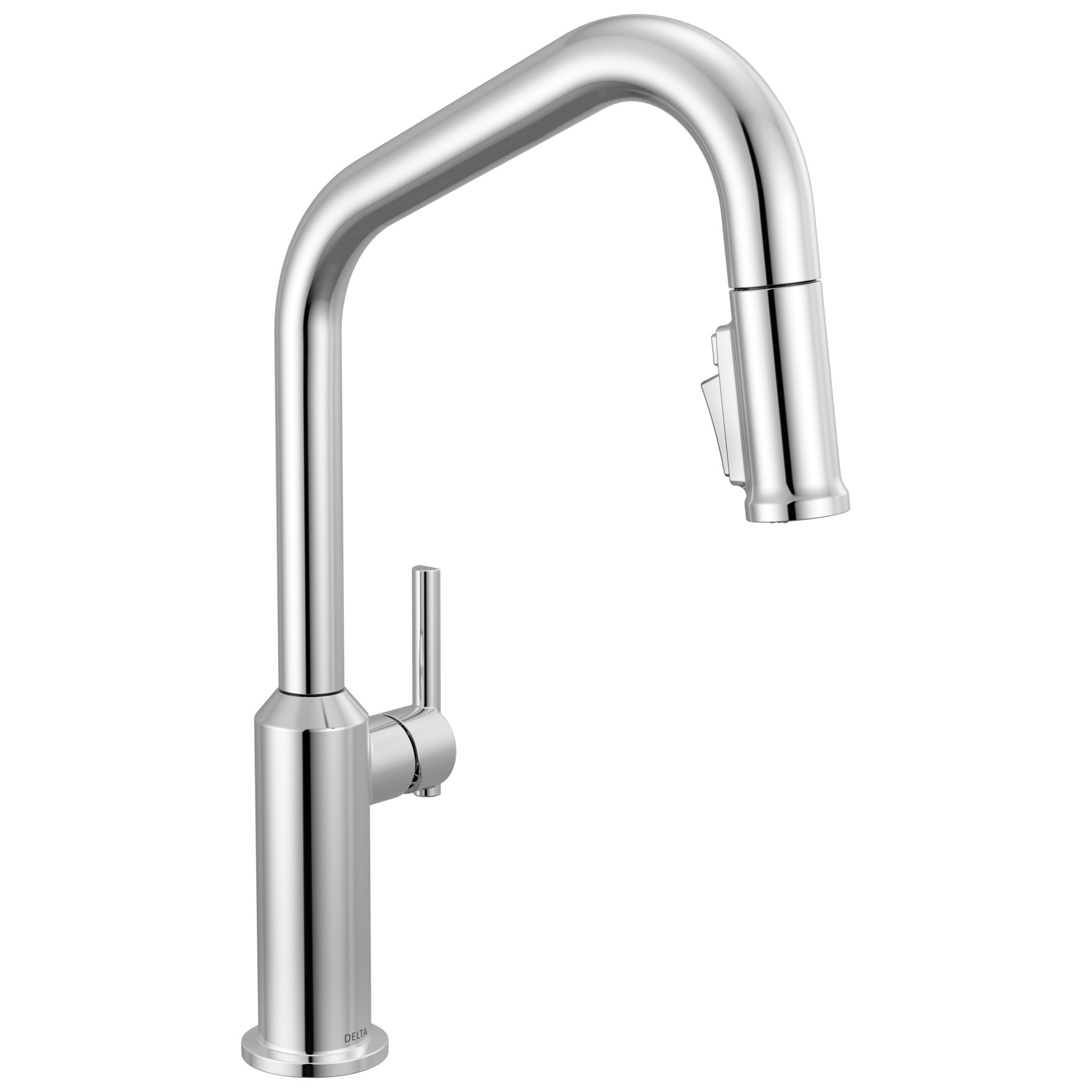 Single Handle Pull-Down Kitchen Faucet in Lumicoat® Chrome