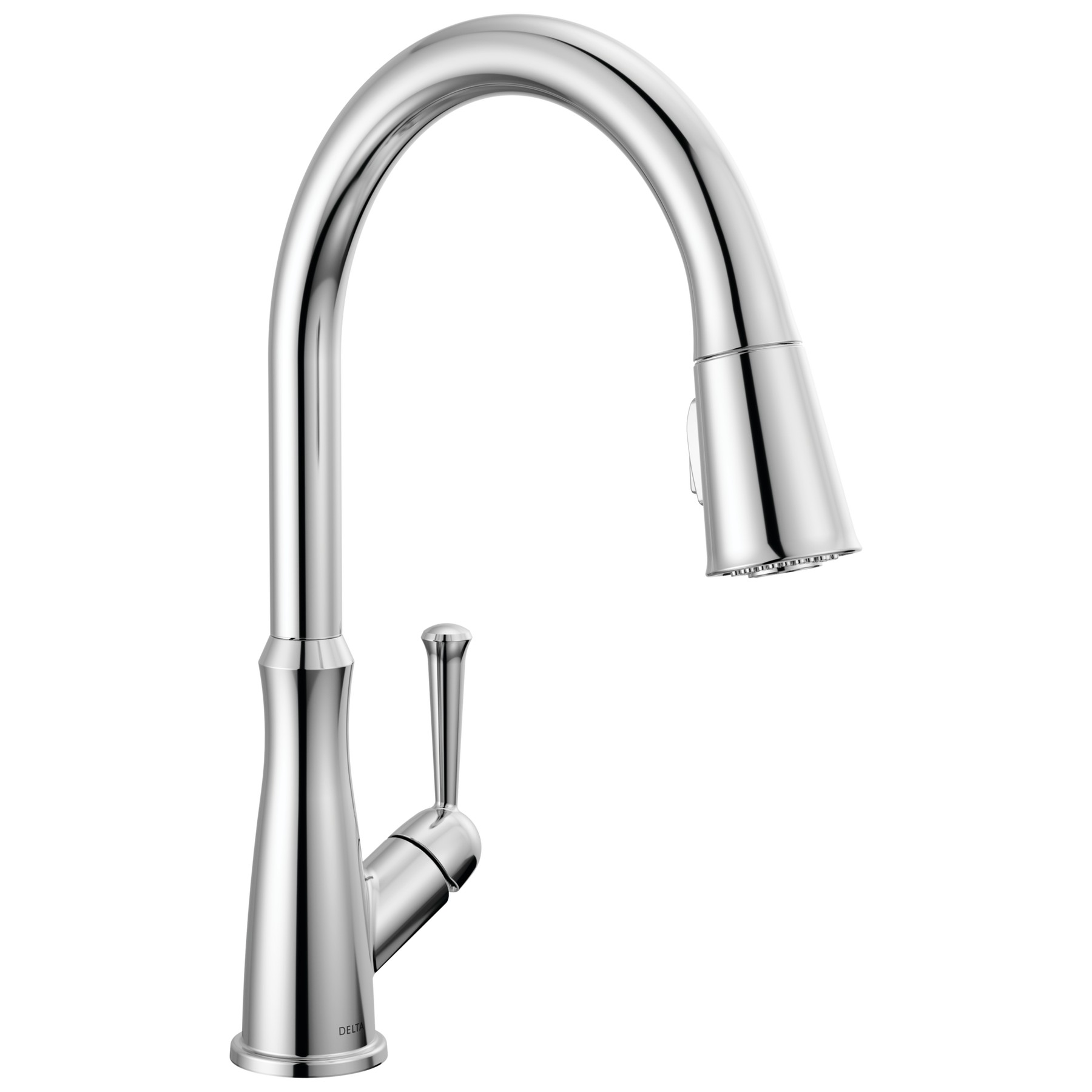 Single Handle Pull-Down Kitchen Faucet in Chrome — image 1