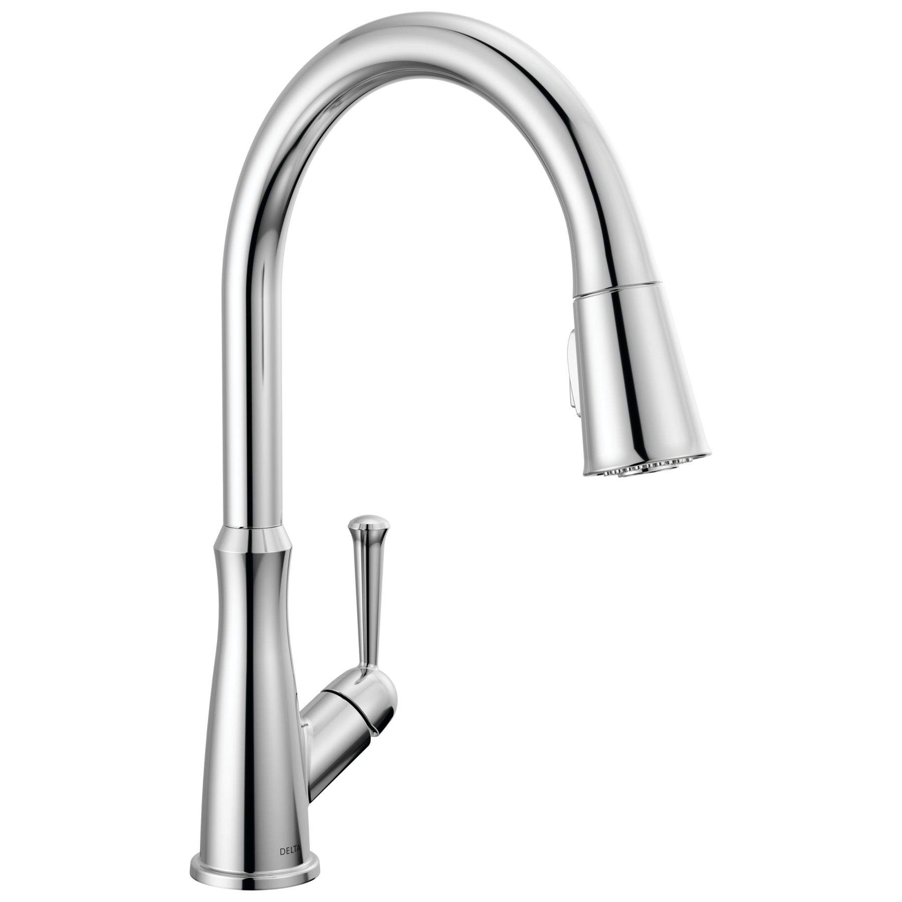 Single Handle Pull-Down Kitchen Faucet in Chrome — image 1
