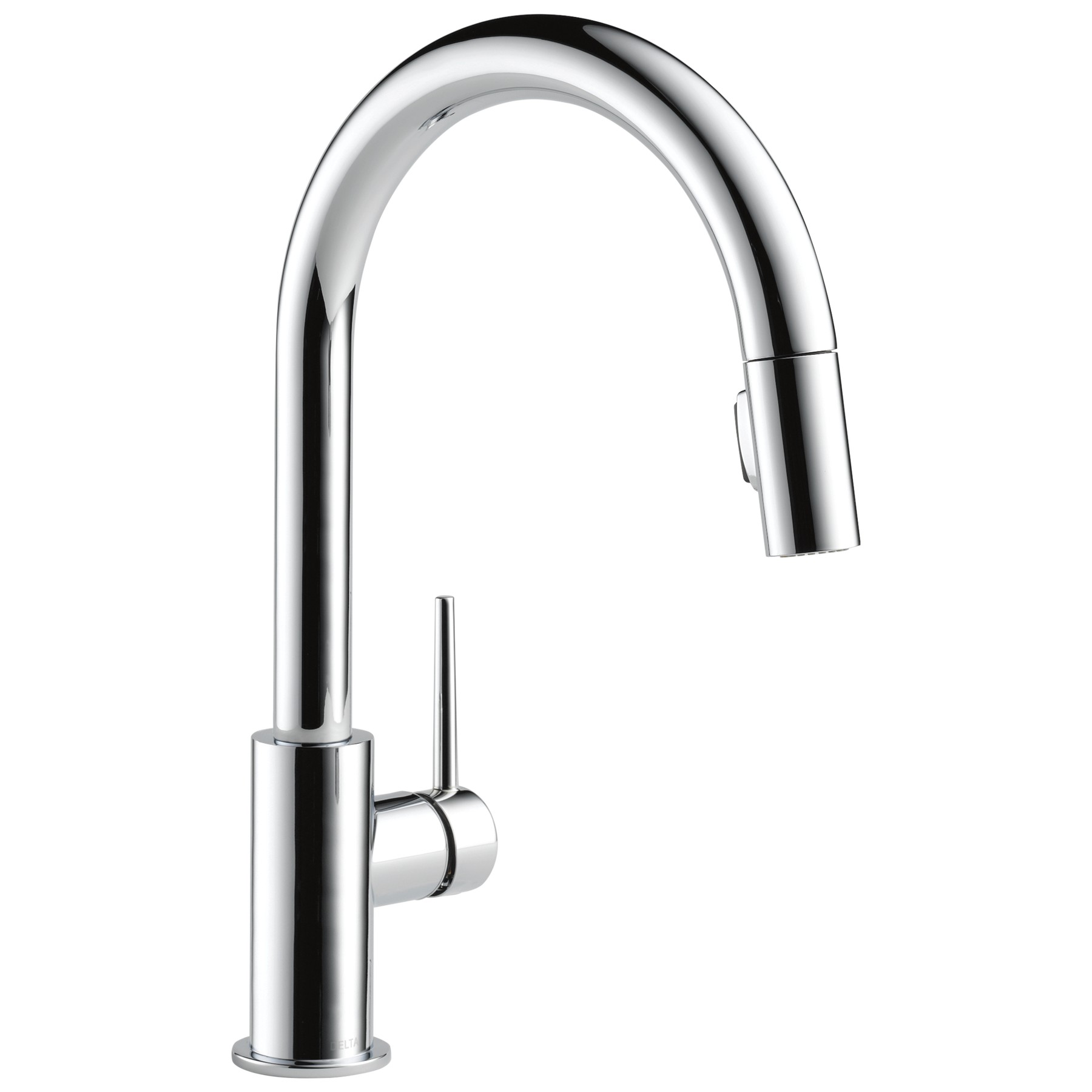 Single Handle Pull-Down Kitchen Limited Swivel in Chrome
