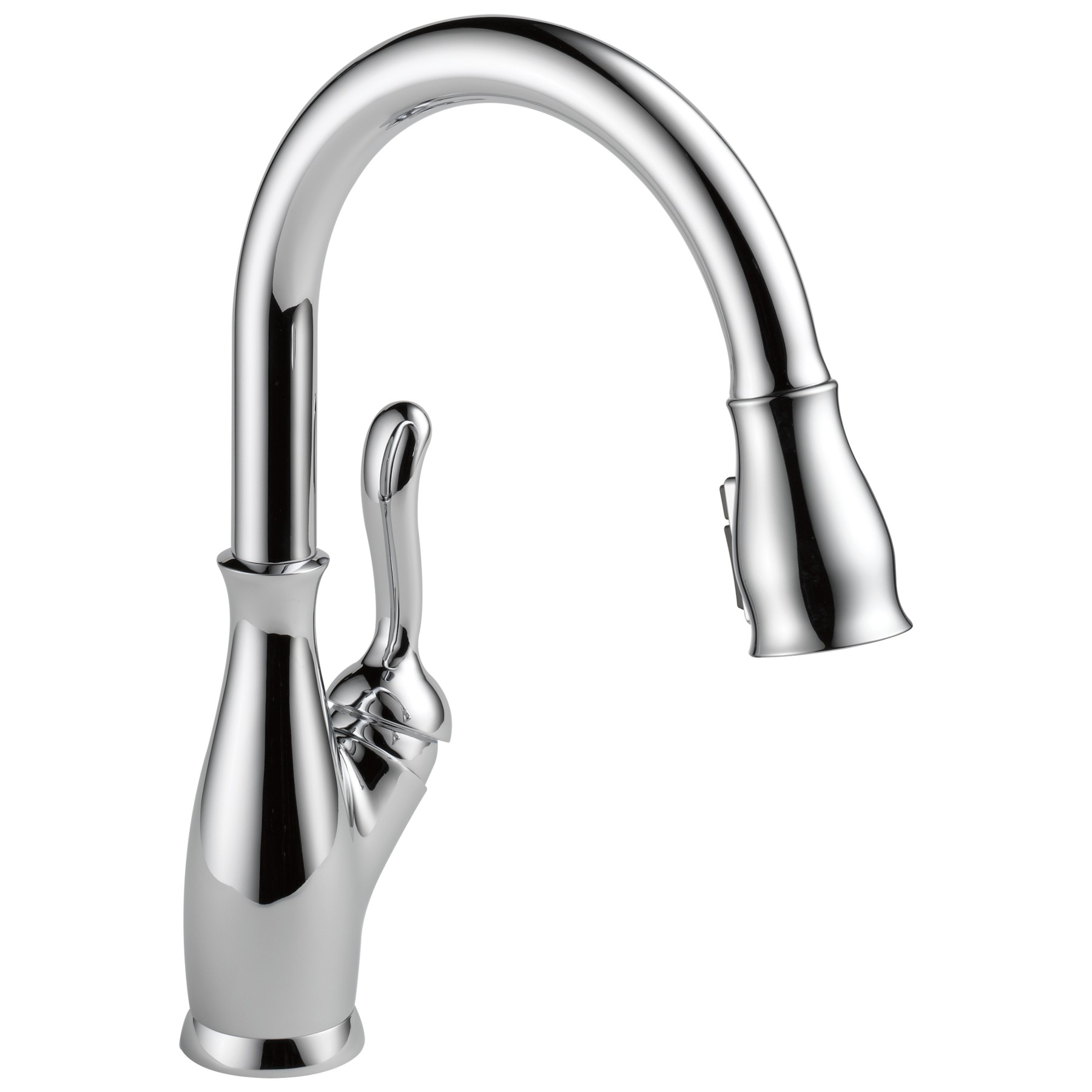 Single Handle Pull-Down Kitchen Faucet with ShieldSpray® Technology in Chrome