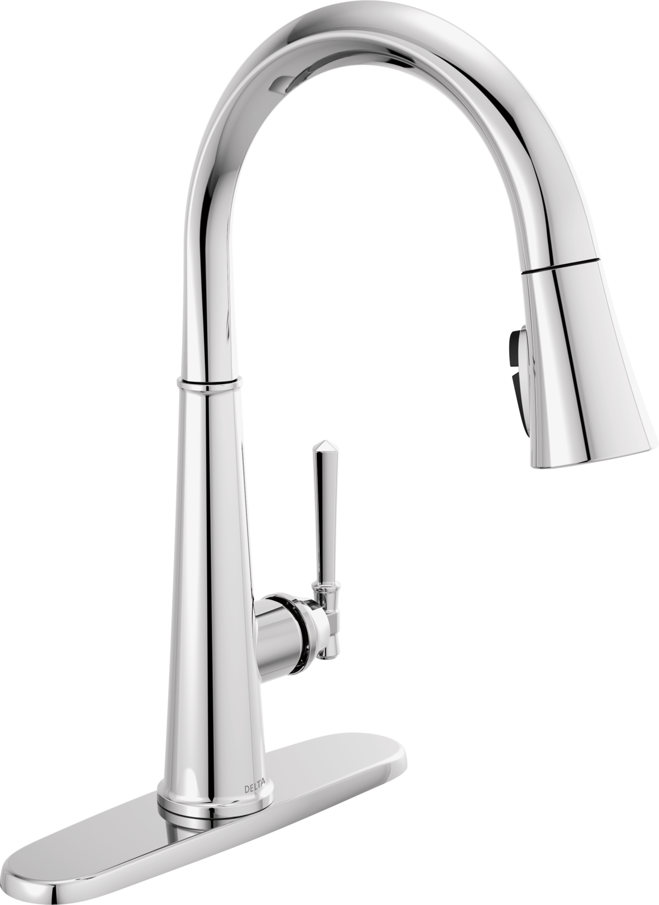 Single Handle Pull-Down Kitchen Faucet in Lumicoat® Chrome — image 1