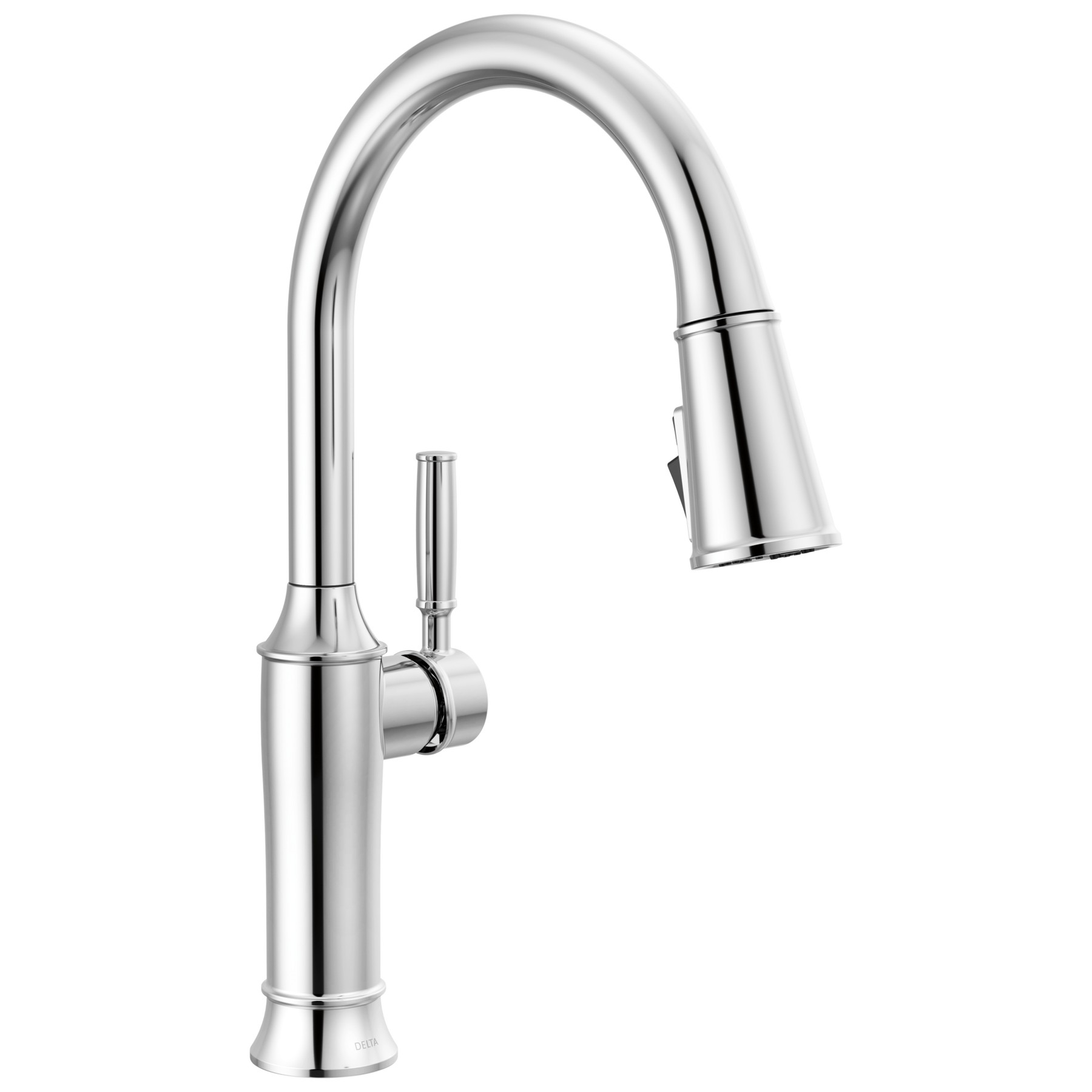 Single Handle Pull-Down Kitchen Faucet in Lumicoat® Chrome — image 1