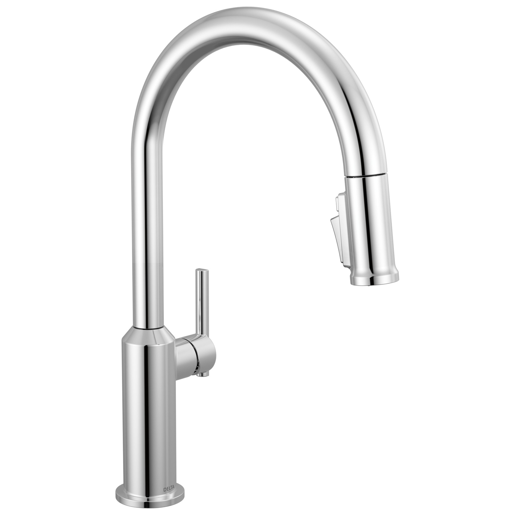 Single Handle Pull-Down Kitchen Faucet in Lumicoat® Chrome