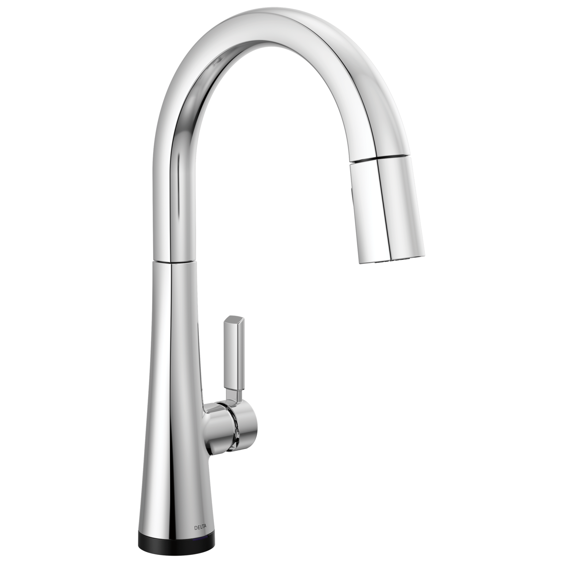 Single Handle Pull-Down Kitchen Faucet With Touch2O® Technology in Lumicoat® Chrome — thumbnail 3