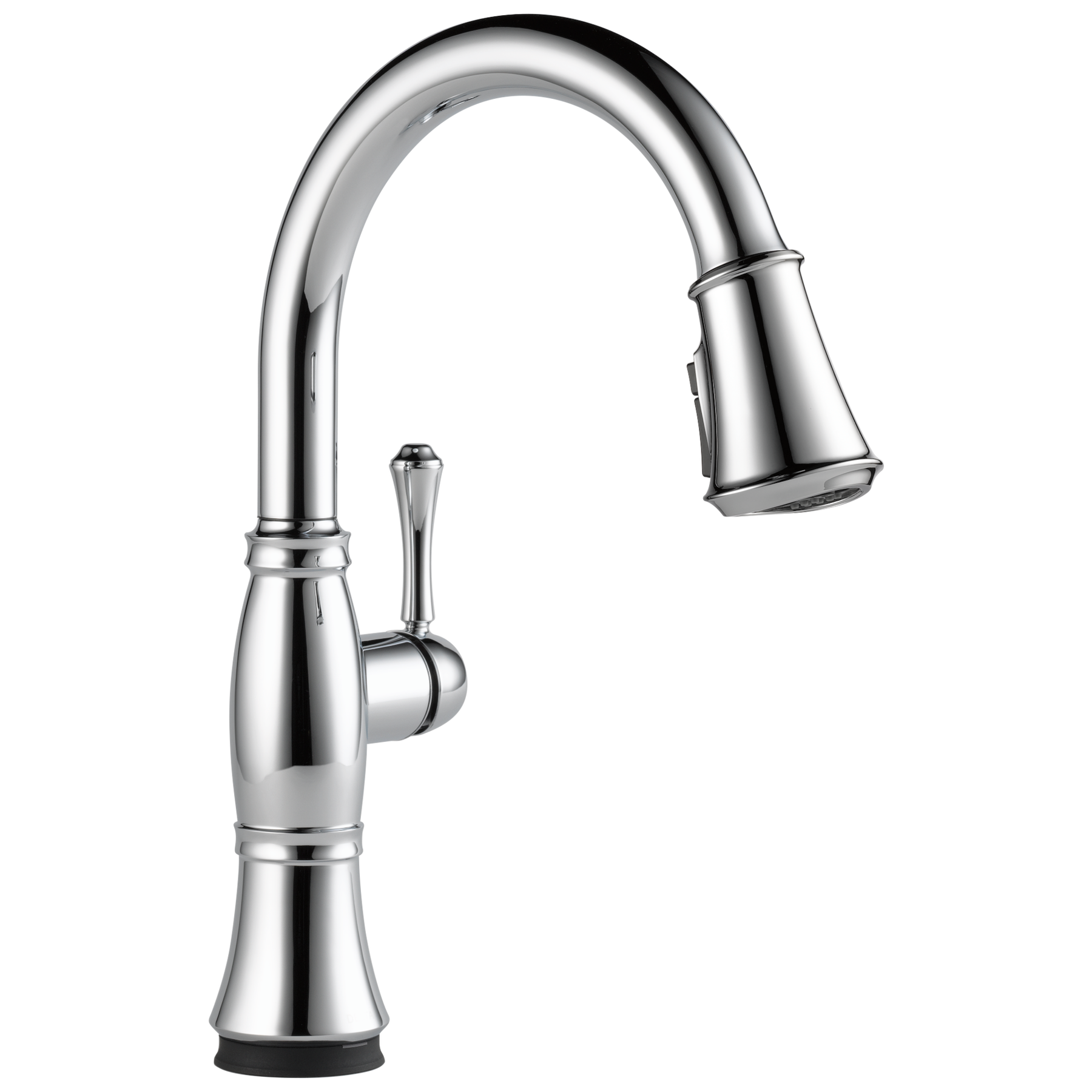 Single Handle Pull-Down Kitchen Faucet with Touch2O® and ShieldSpray® Technologies in Chrome — image 1