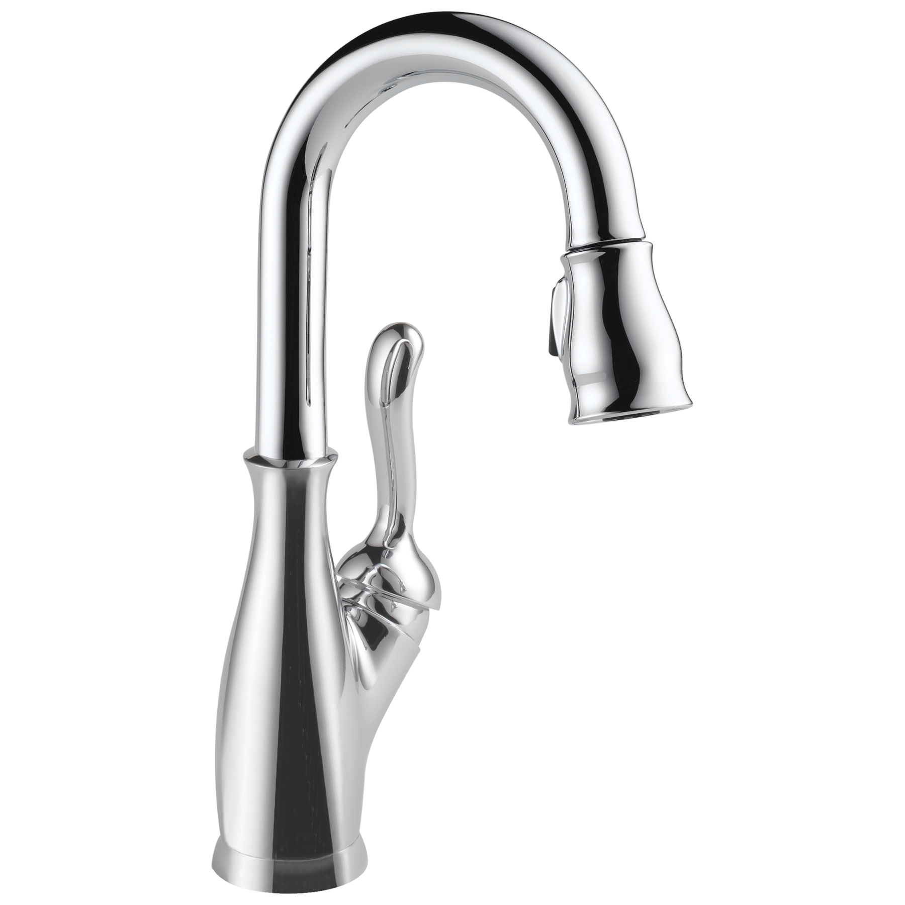 Single Handle Pull-Down Bar / Prep Faucet in Chrome — image 1