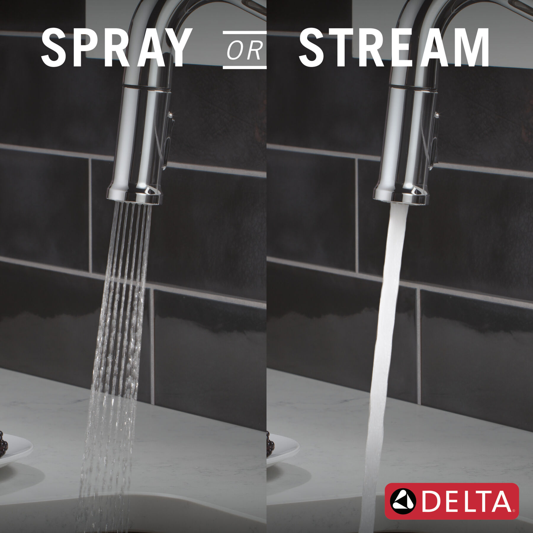 Single Handle Pull-Down Bar/Prep Faucet in Lumicoat® Chrome — thumbnail 3