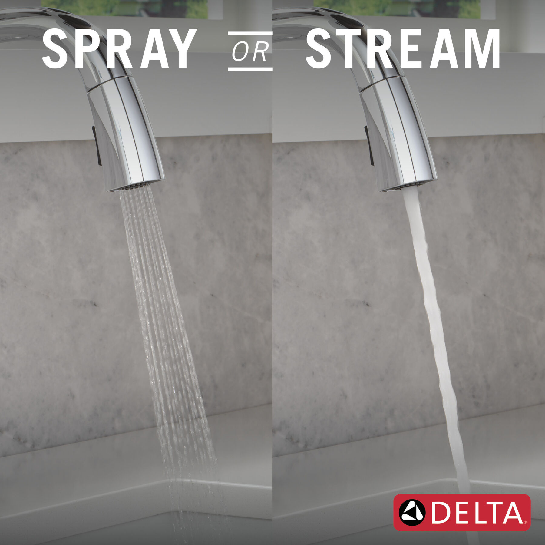 Touch2O® Technology Kitchen Faucet with Touchless Technology in Lumicoat® Chrome — thumbnail 3