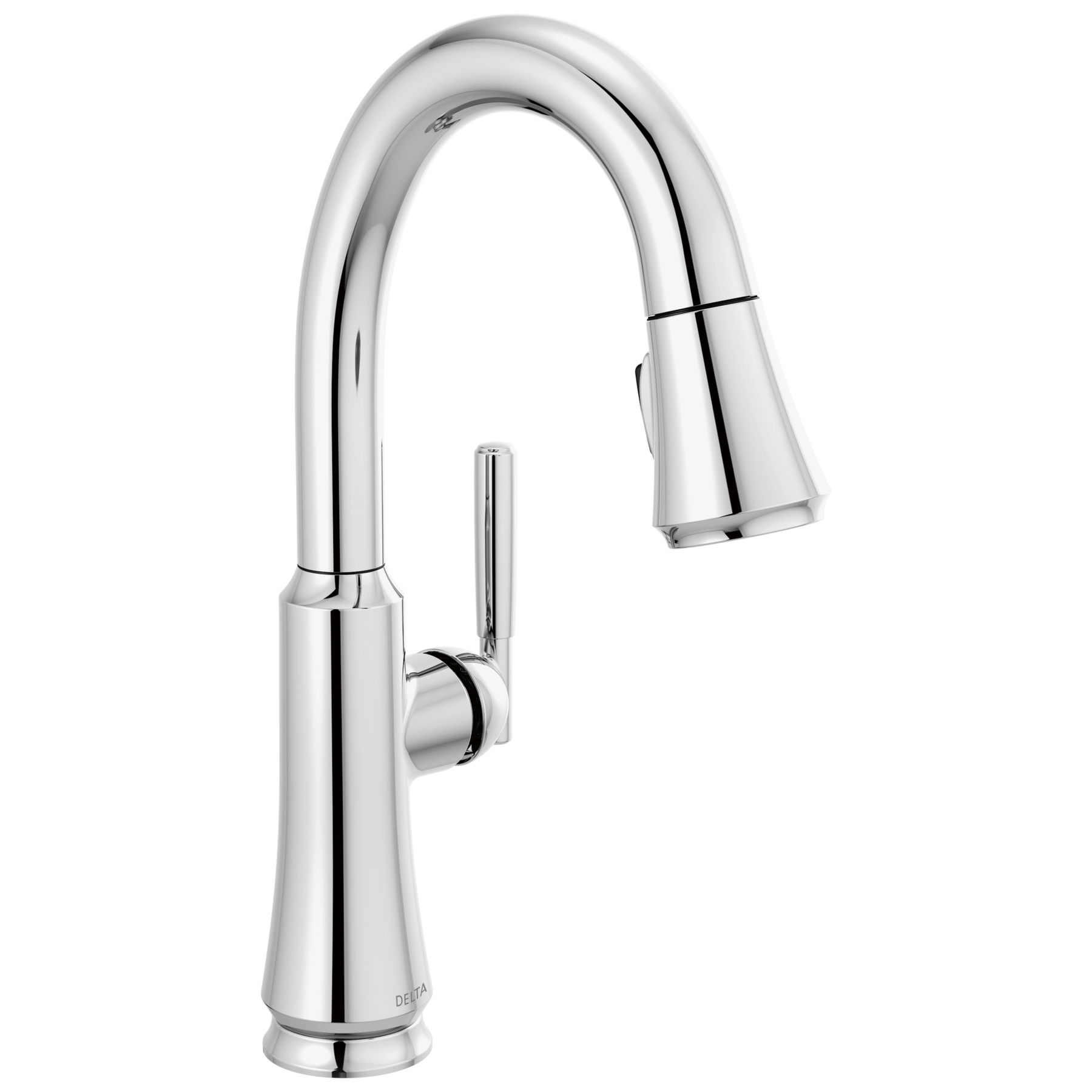 Single Handle Pull-Down Bar/Prep Faucet in Chrome — image 1