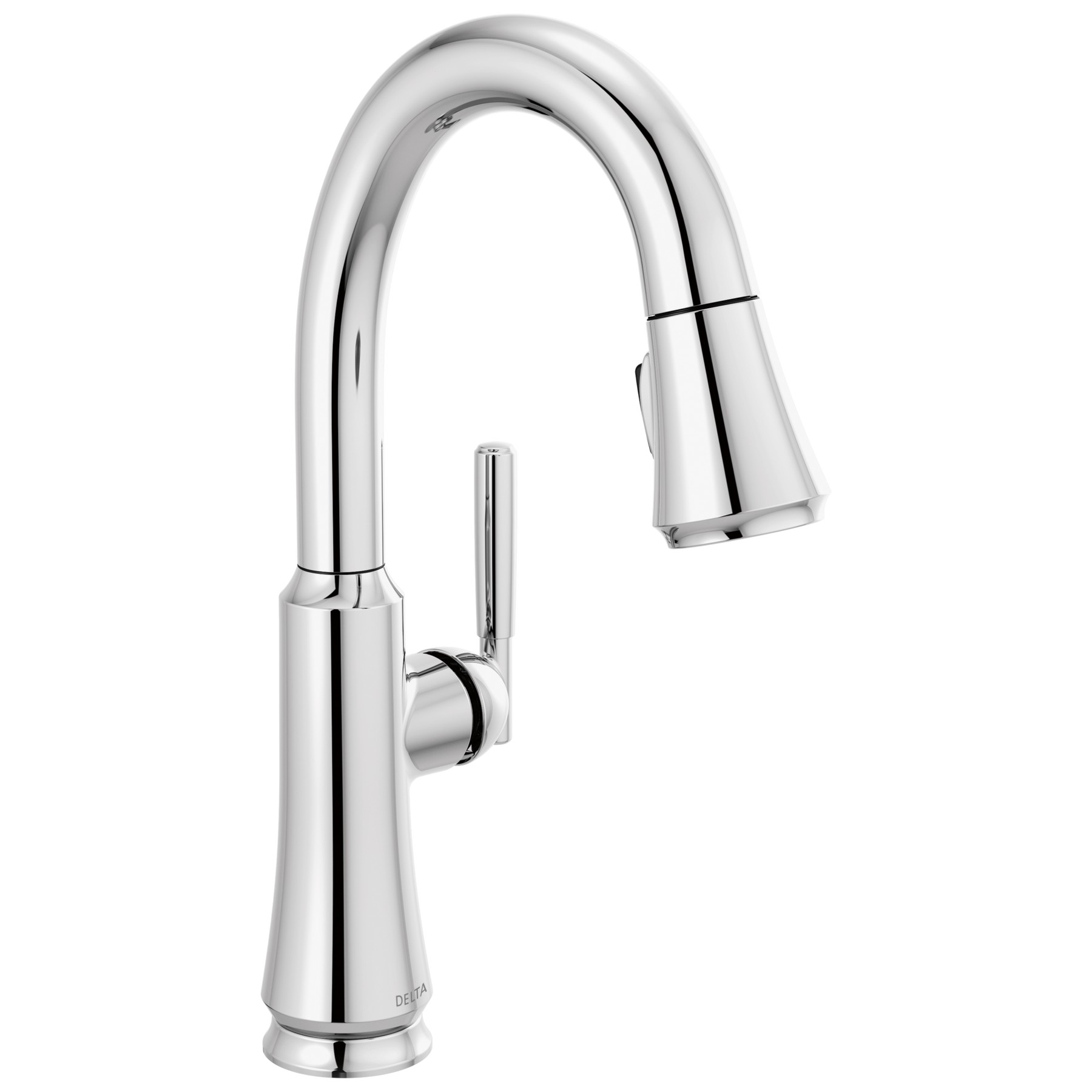Single Handle Pull-Down Bar/Prep Faucet in Chrome — image 1