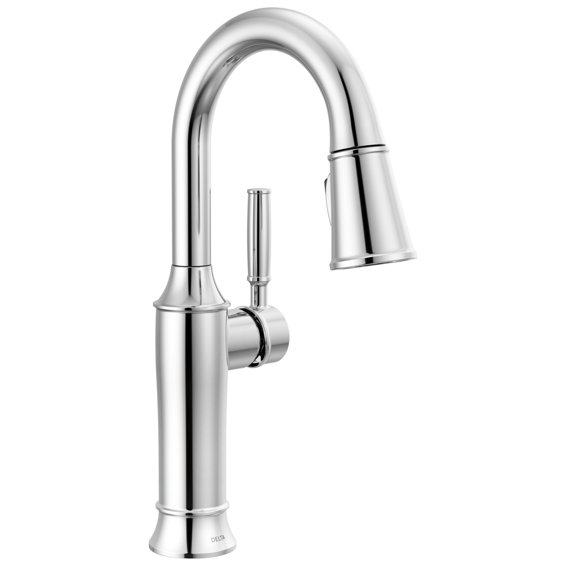 Single Handle Pull-Down Bar / Prep Faucet in Lumicoat® Chrome — image 1