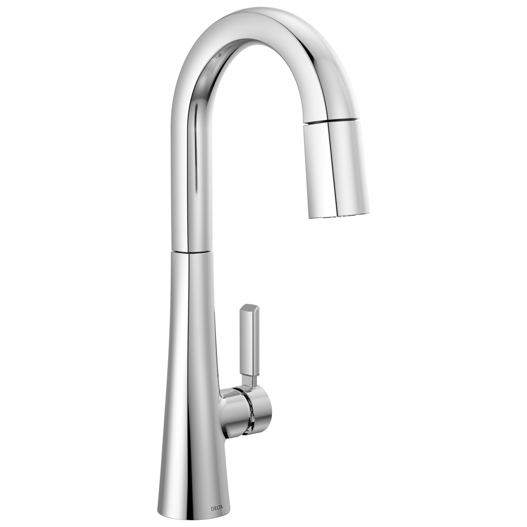 Single Handle Pull-Down Bar/Prep Faucet in Lumicoat® Chrome