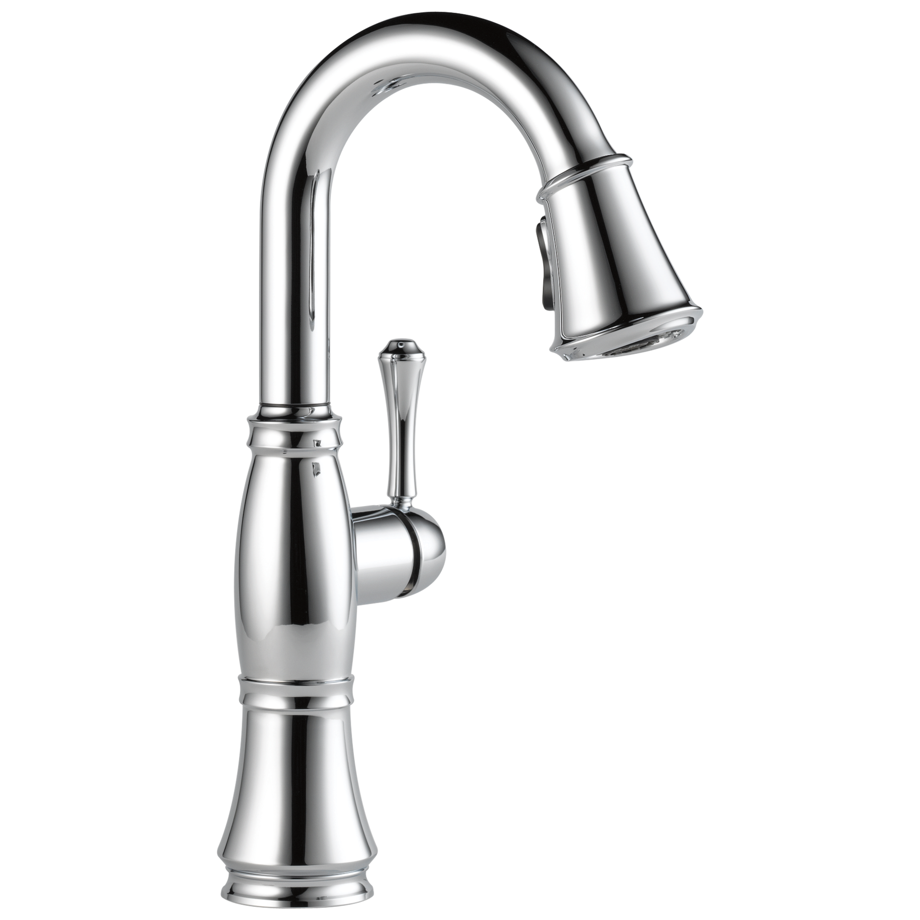 Single Handle Pull-Down Bar / Prep Faucet in Chrome — image 1