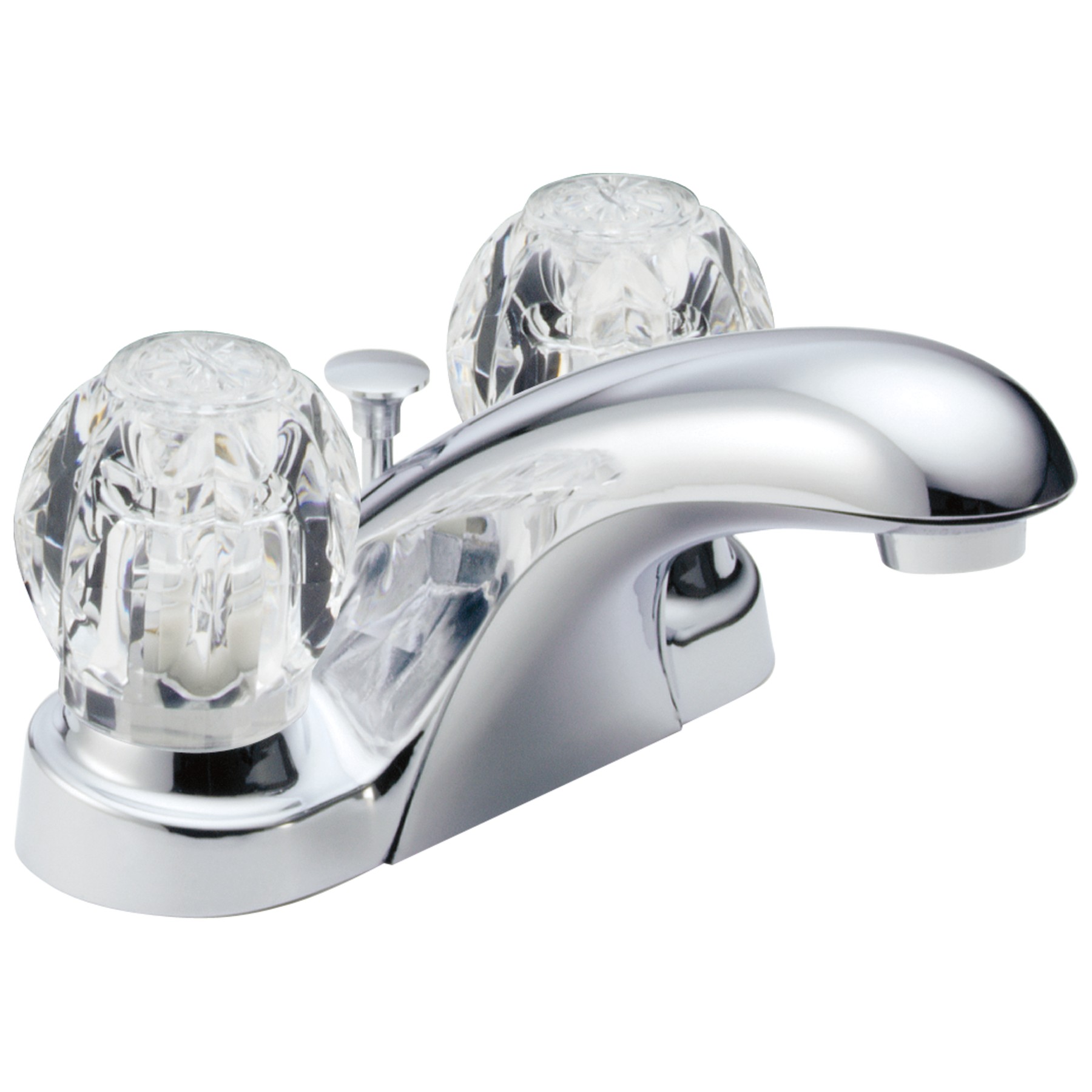 Two Handle Centerset Bathroom Faucet in Chrome B2512LF