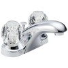 Two Handle Centerset Bathroom Faucet in Chrome B2512LF — thumbnail 3