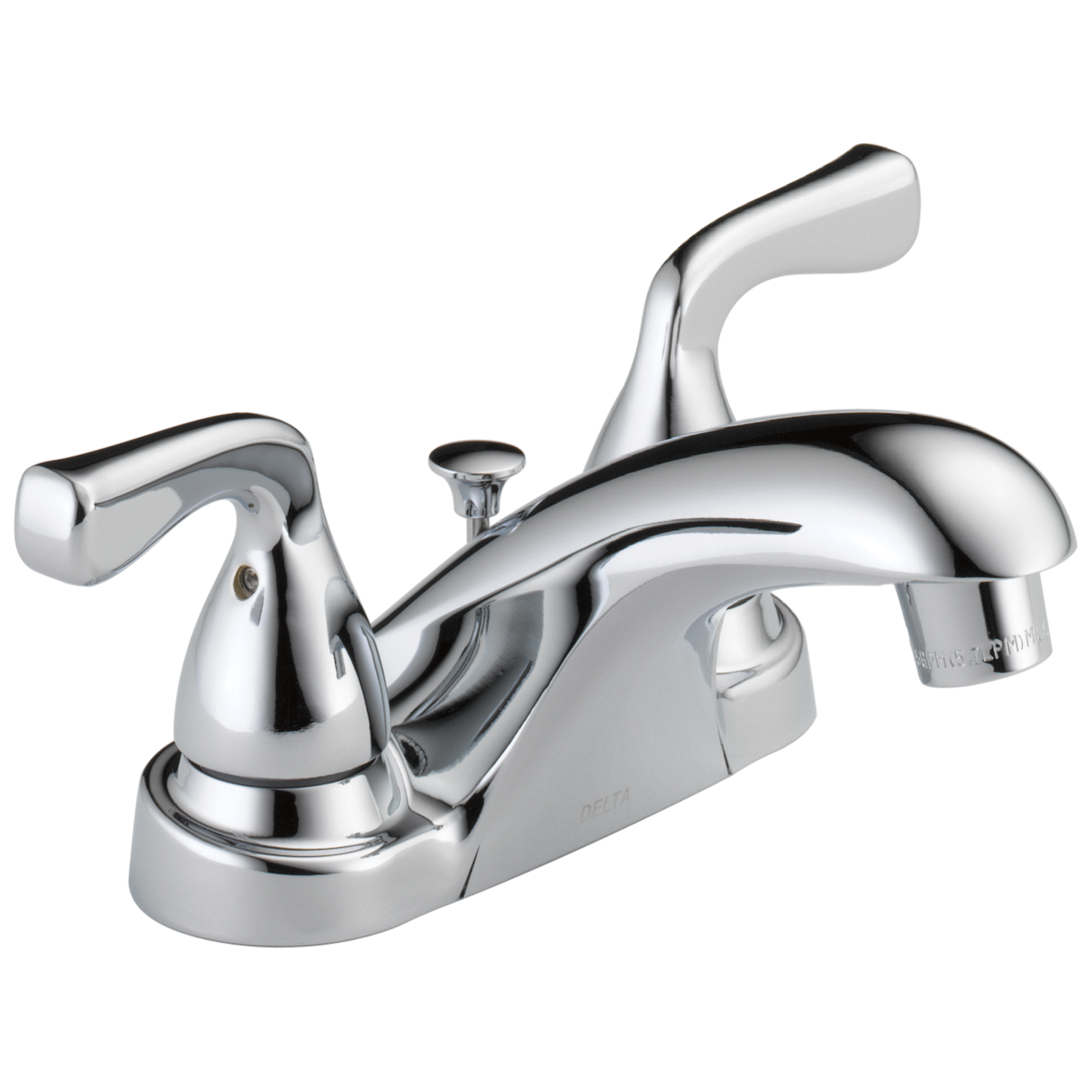 Two Handle Centerset Bathroom Faucet in Chrome — image 1
