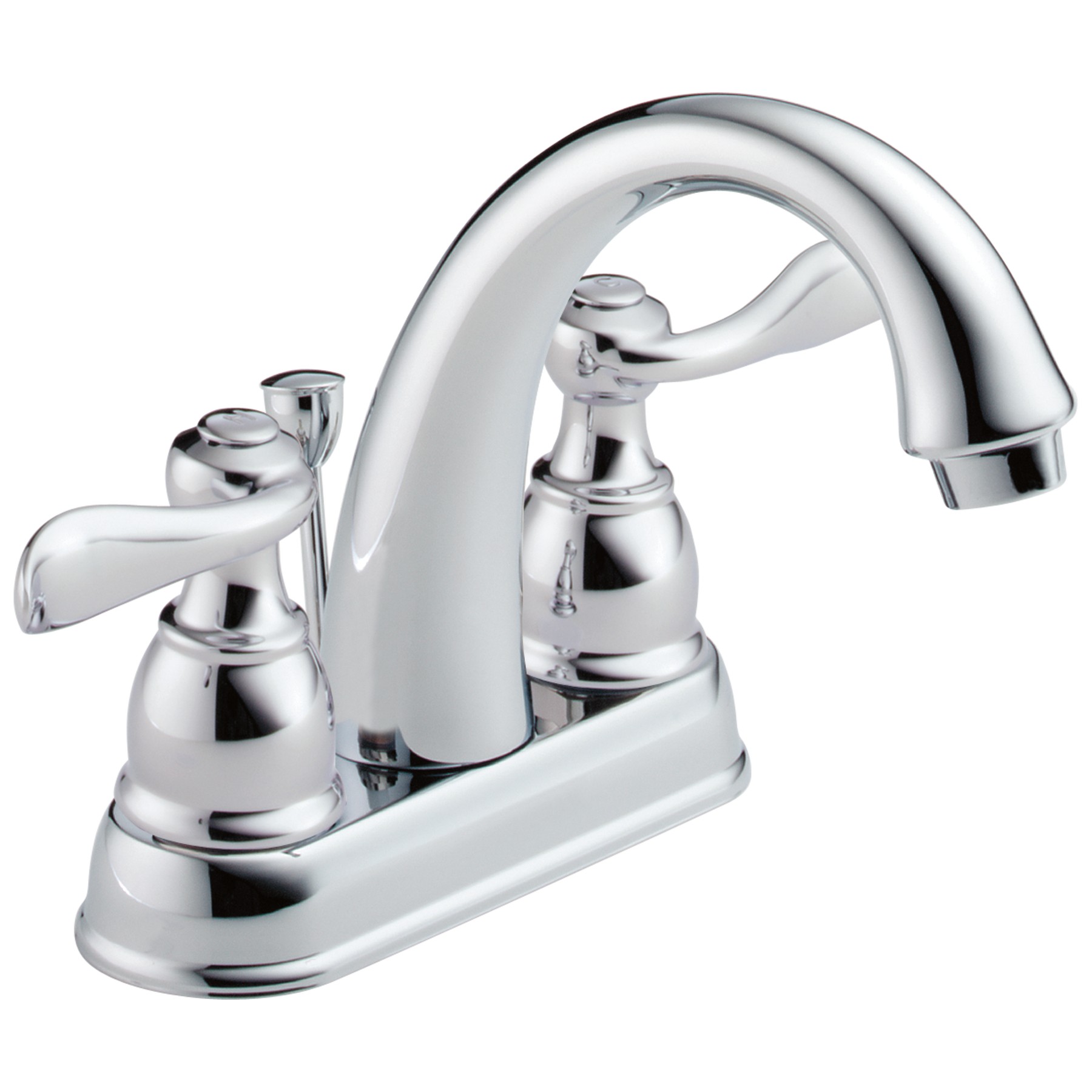 Two Handle Centerset Bathroom Faucet in Chrome B2596LF
