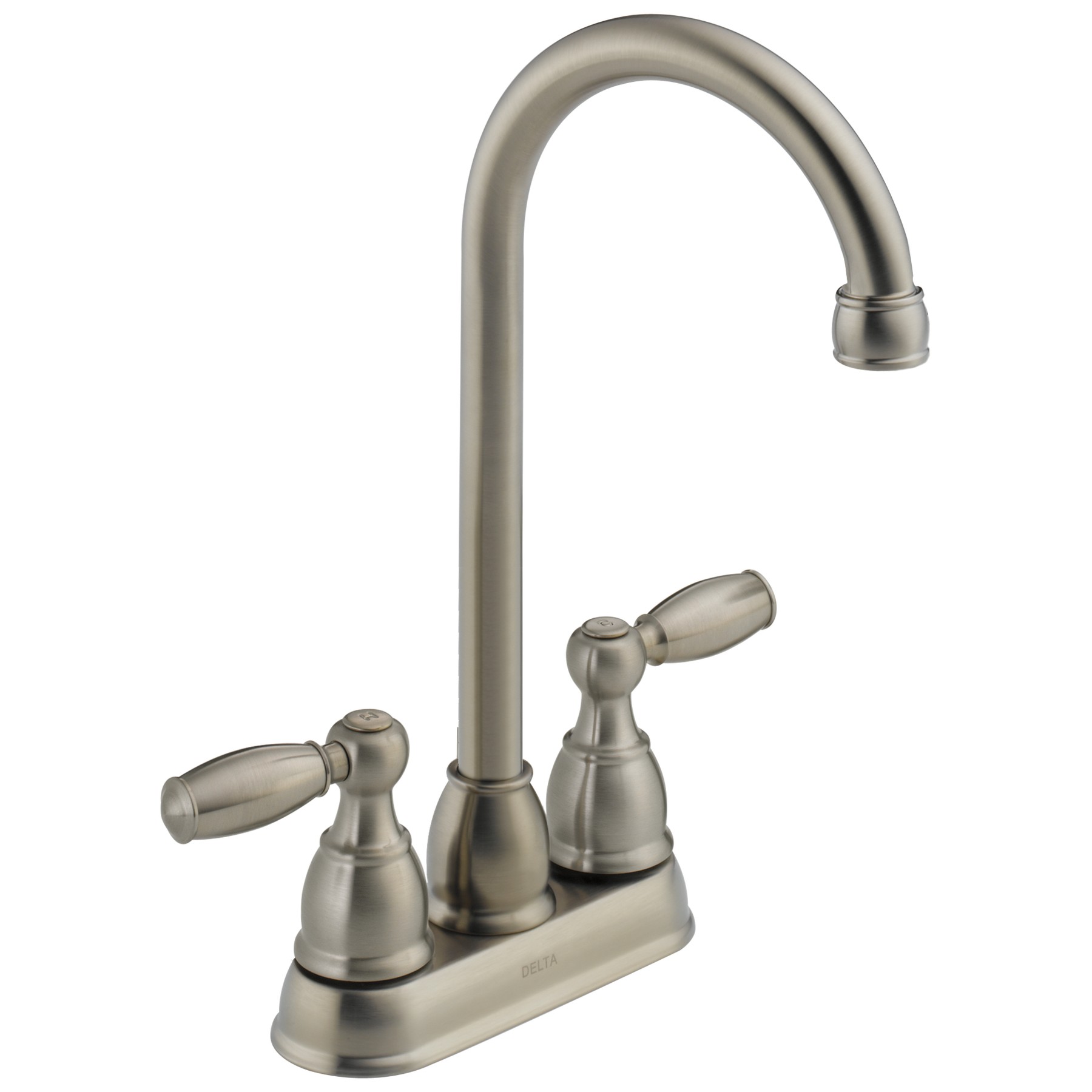 Two Handle Bar / Prep Faucet in Stainless — image 1