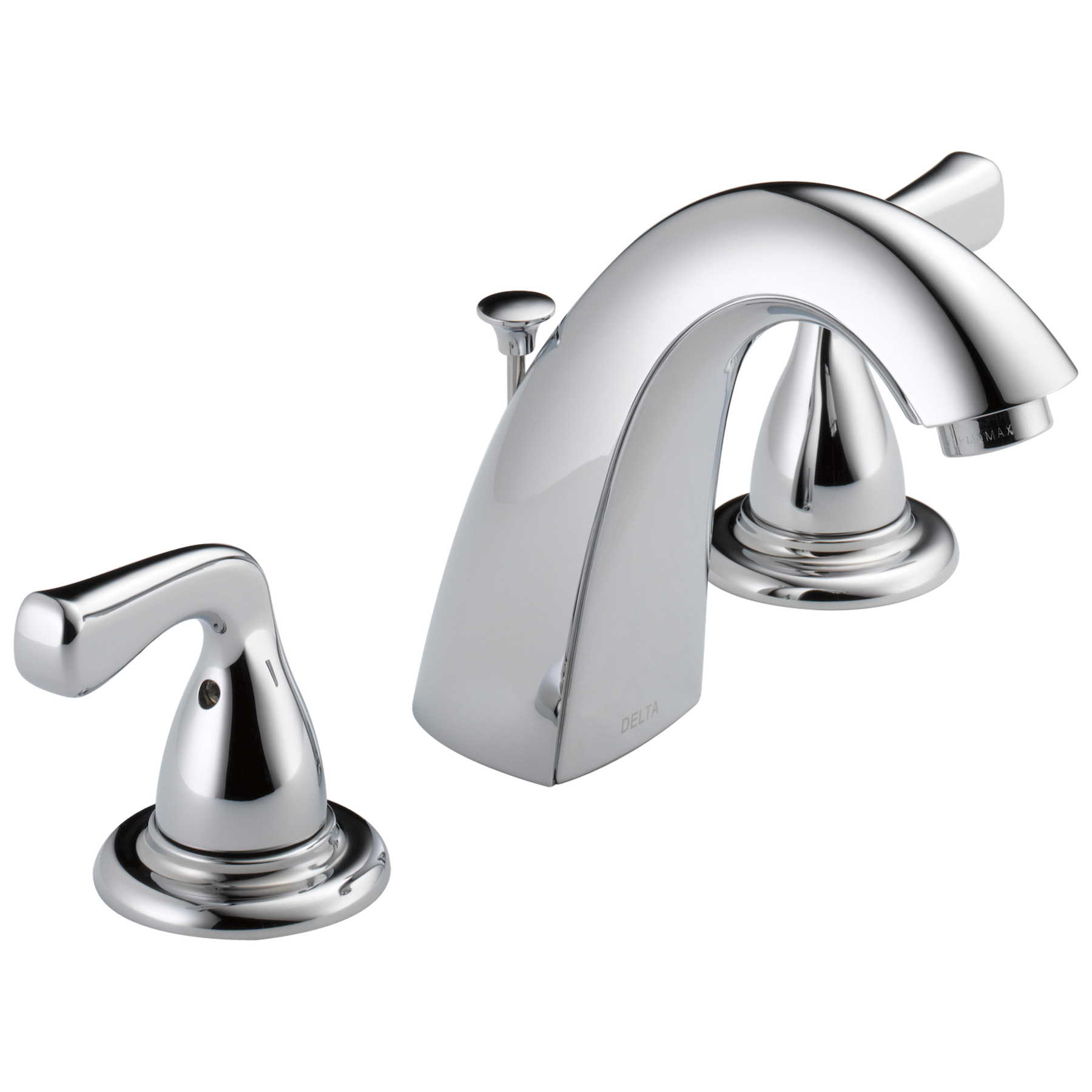 Two Handle Widespread Bathroom Faucet in Chrome — thumbnail 2
