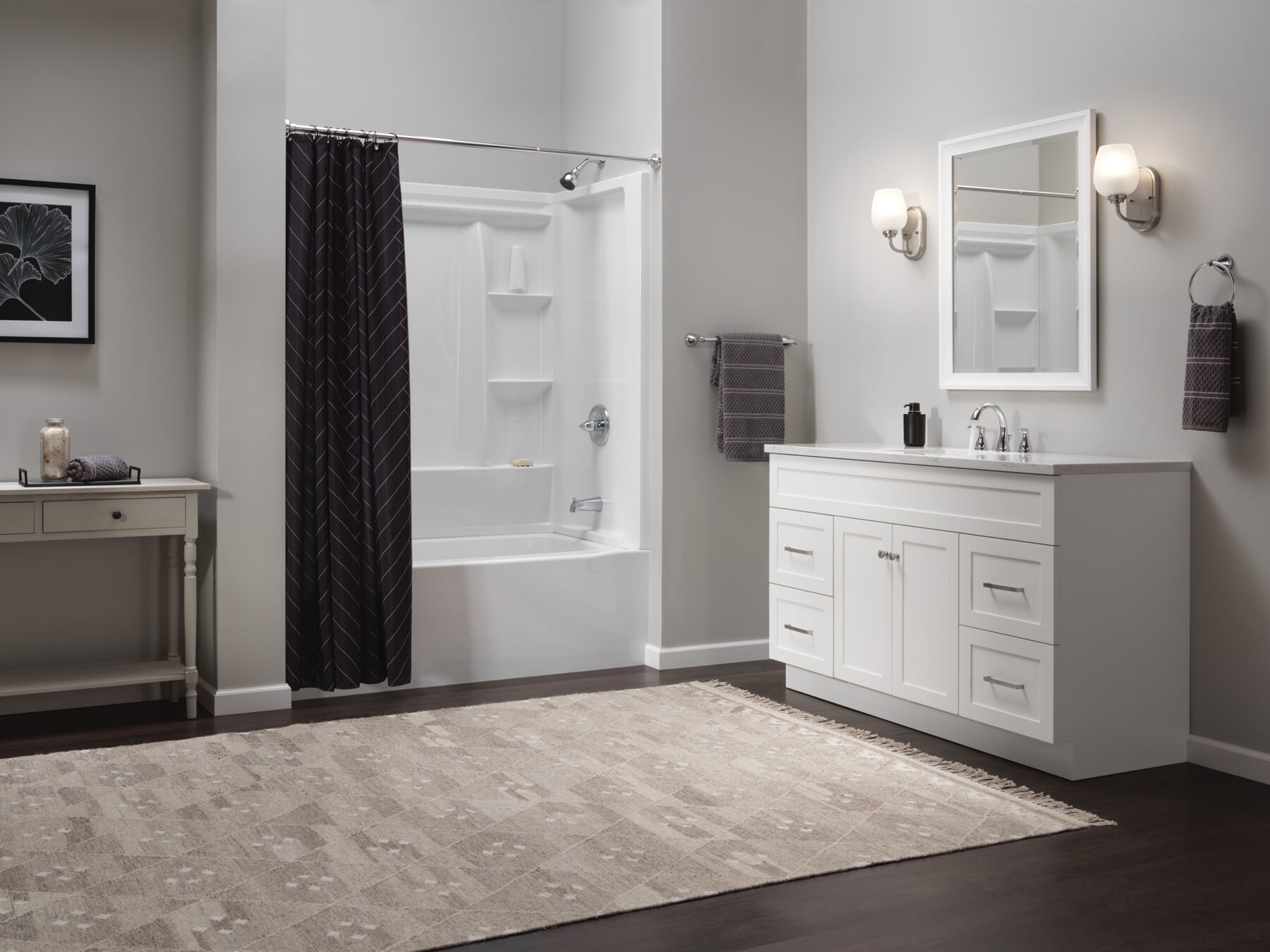 Two Handle Widespread Lavatory Faucet in Chrome B3518LF