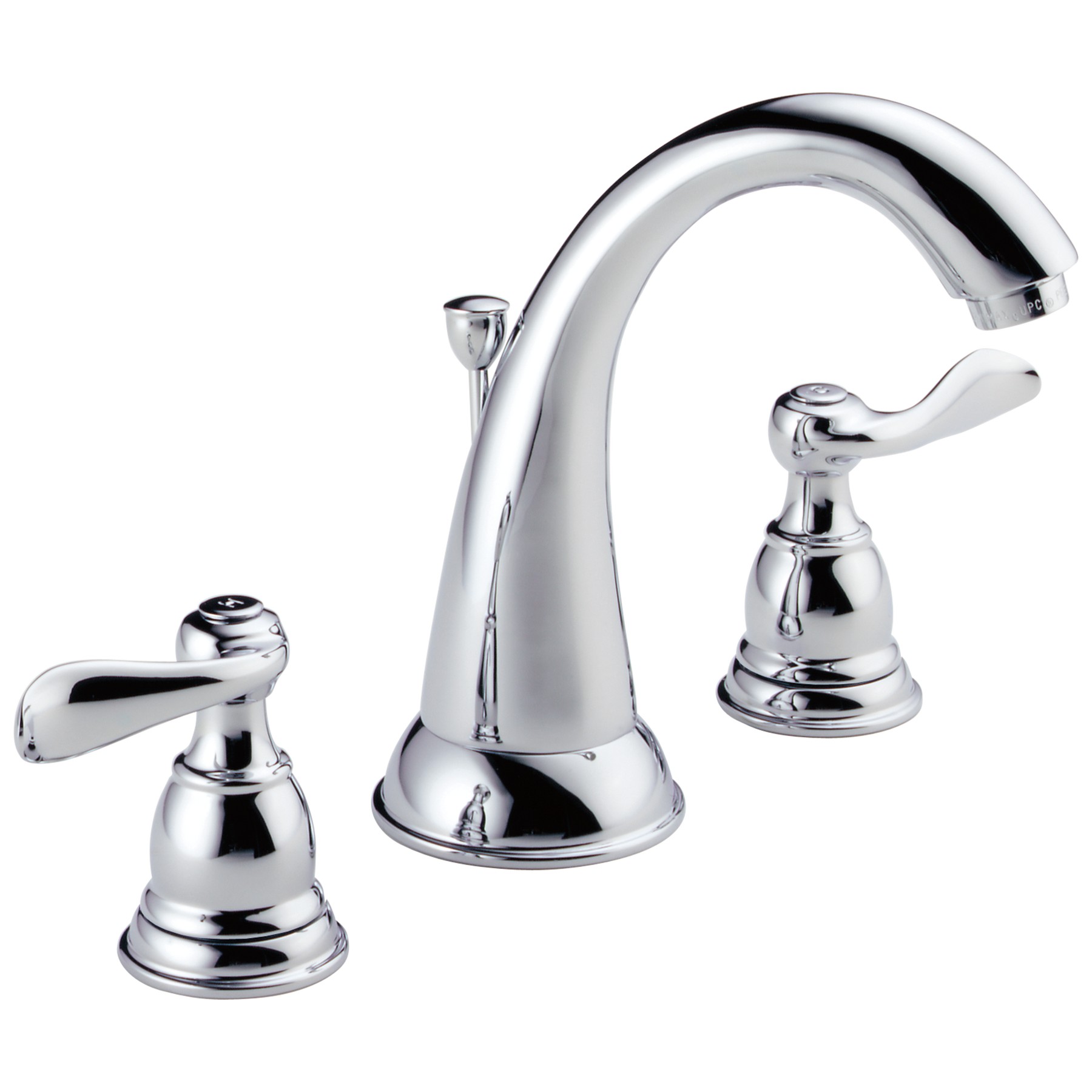 Two Handle Widespread Bathroom Faucet in Chrome B3596LF