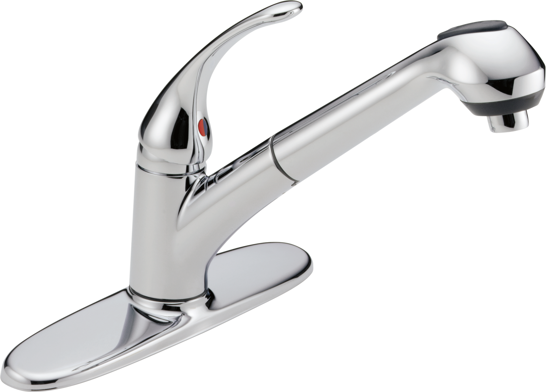 Single Handle Pull-Out Kitchen Faucet in Chrome B4310LF — image 1