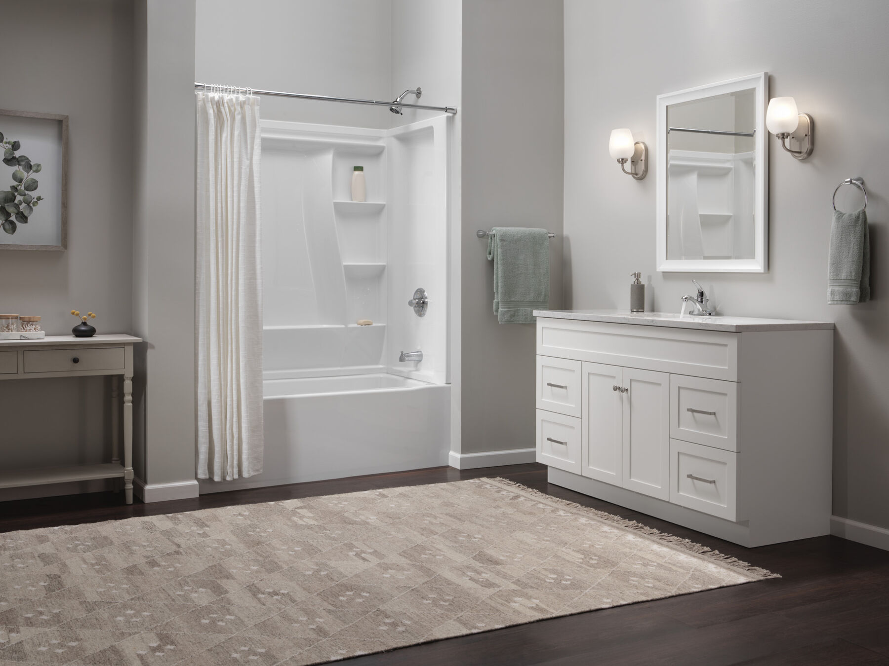 Single Handle Centerset Bathroom Faucet in Chrome B510LF — thumbnail 3